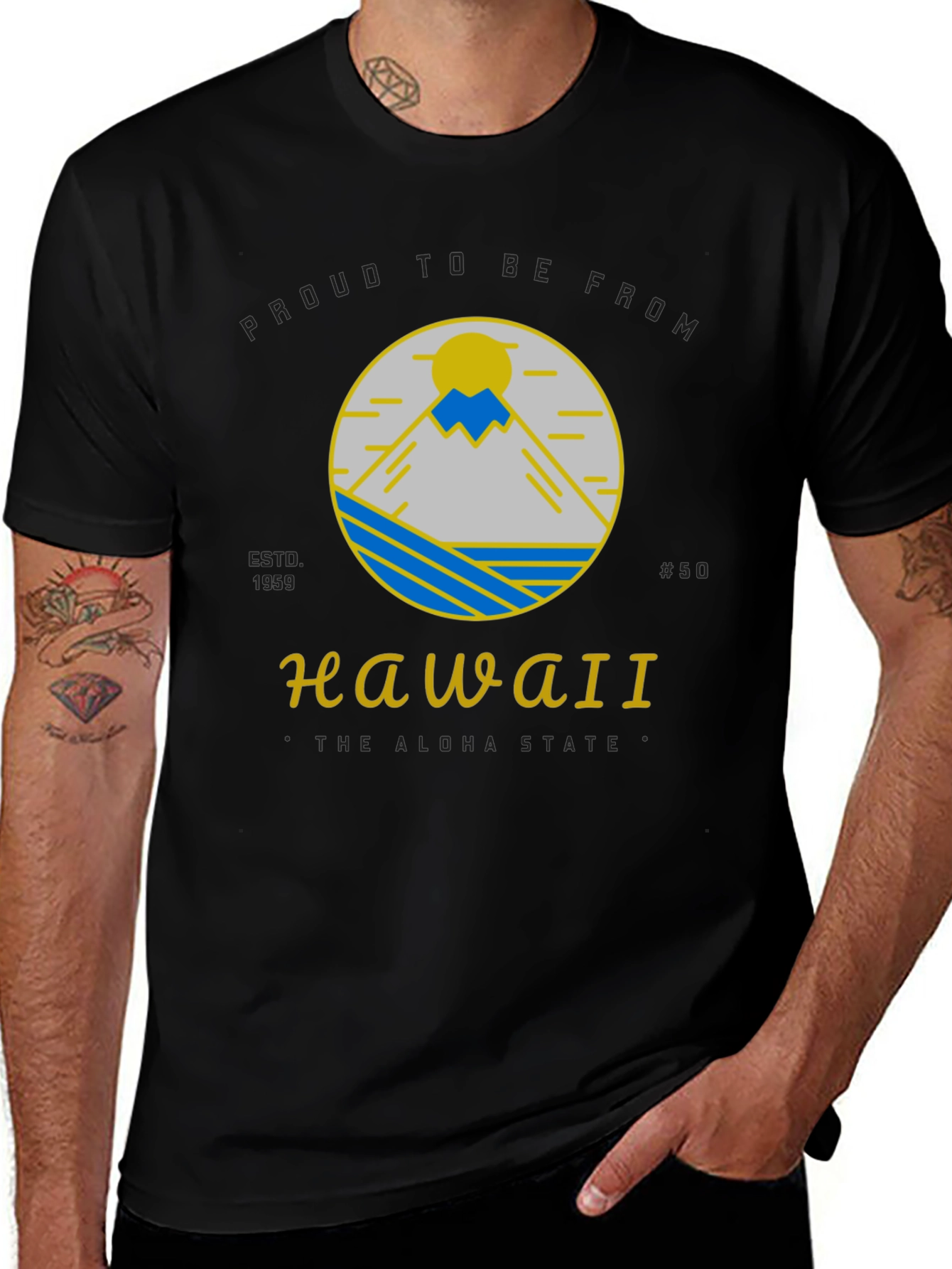 Hawaii Pride T-Shirt - The Aloha State Graphic Tee