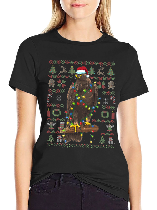 Eagle Christmas Sweater T-Shirt Holiday Gift