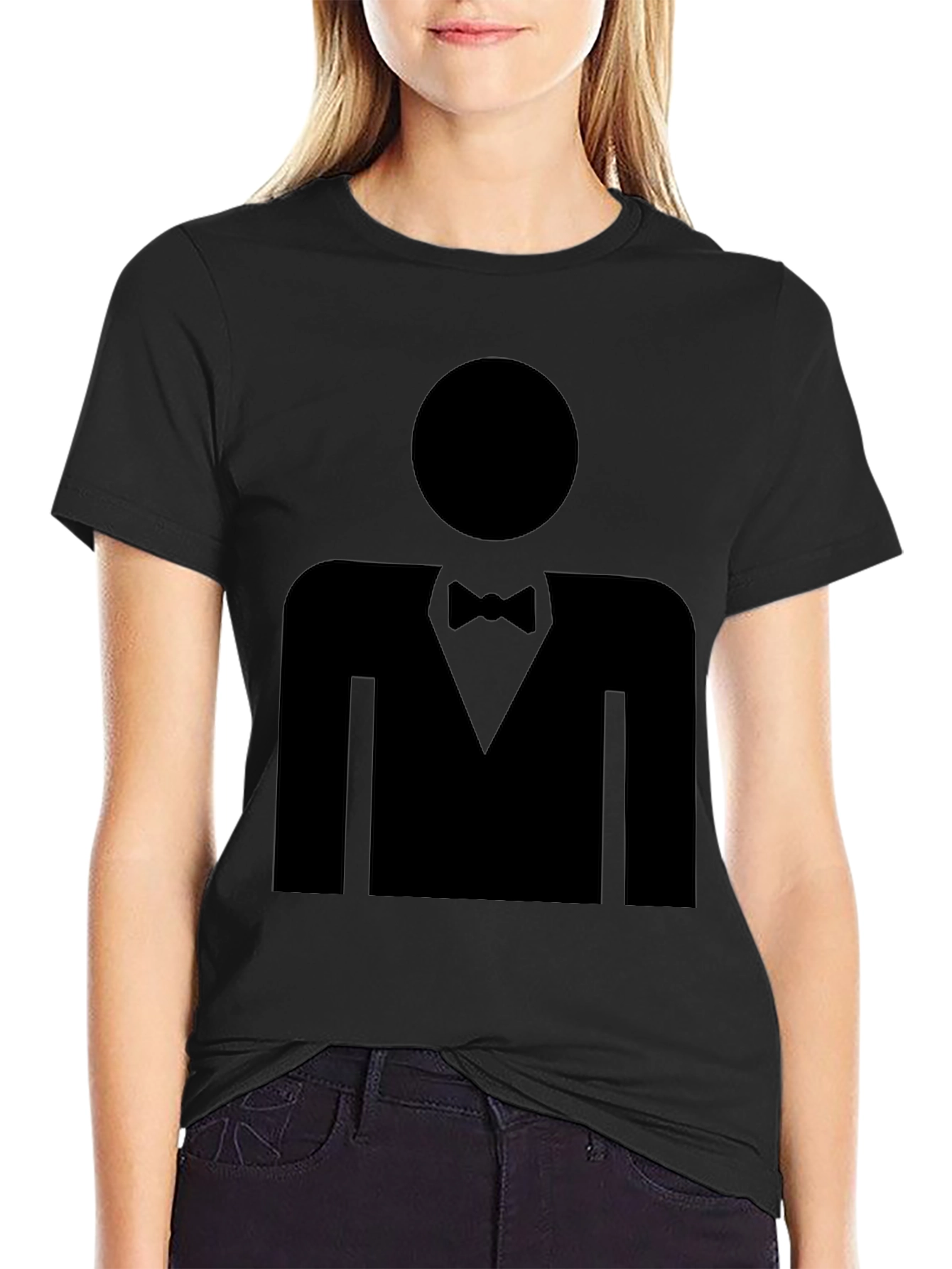 Tuxedo T-Shirt - Black Graphic Tee