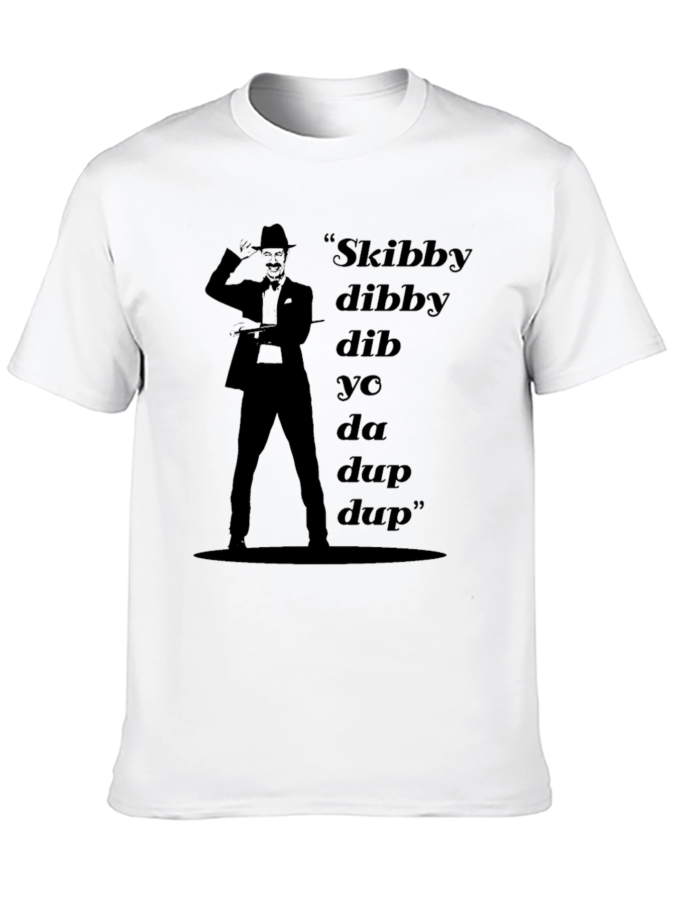 Skibby Dibby Tee - Retro Funny T-Shirt