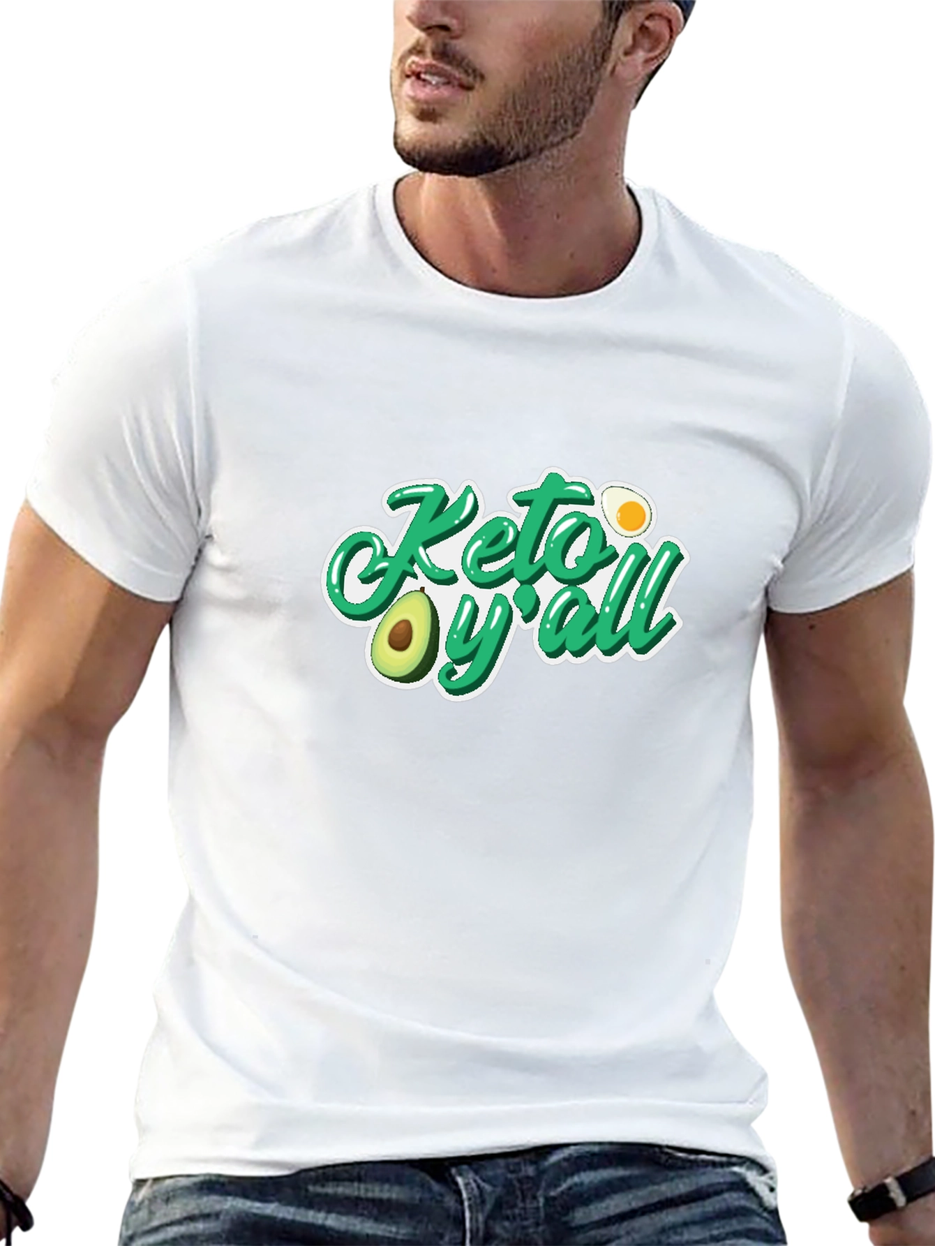 Keto Yall T-Shirt - Soft Black Tee