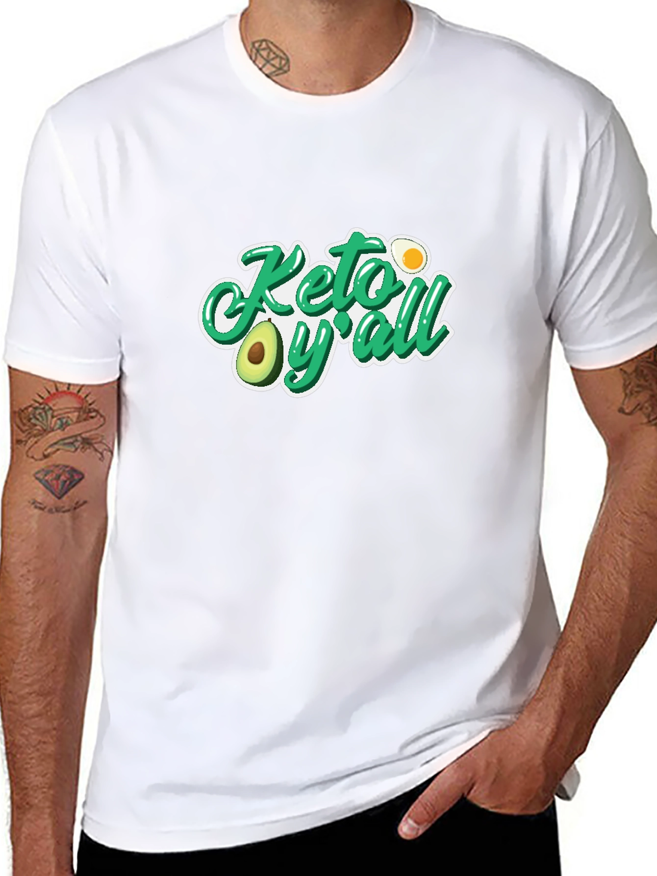 Keto Yall T-Shirt - Soft Black Tee