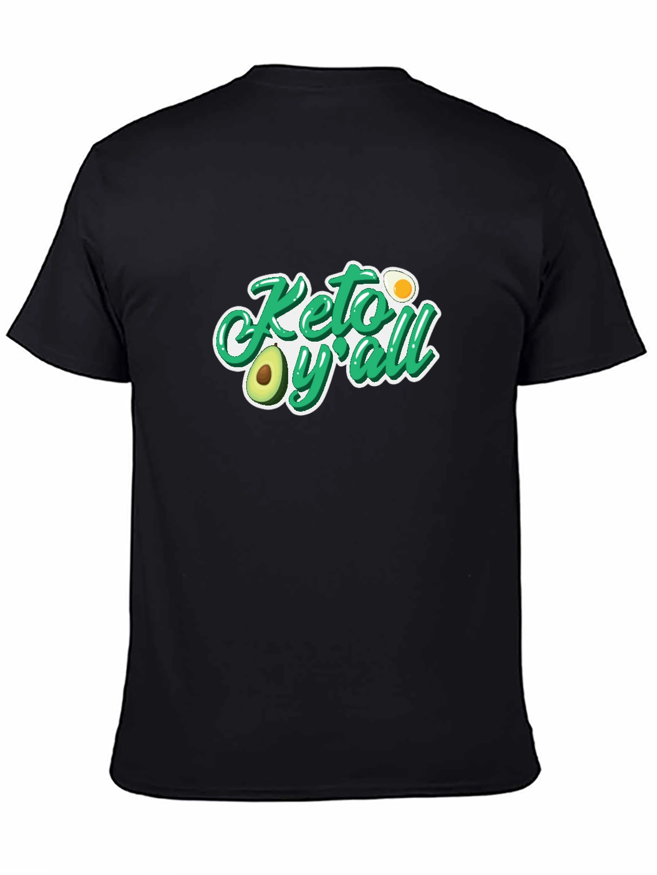 Keto Yall T-Shirt - Soft Black Tee