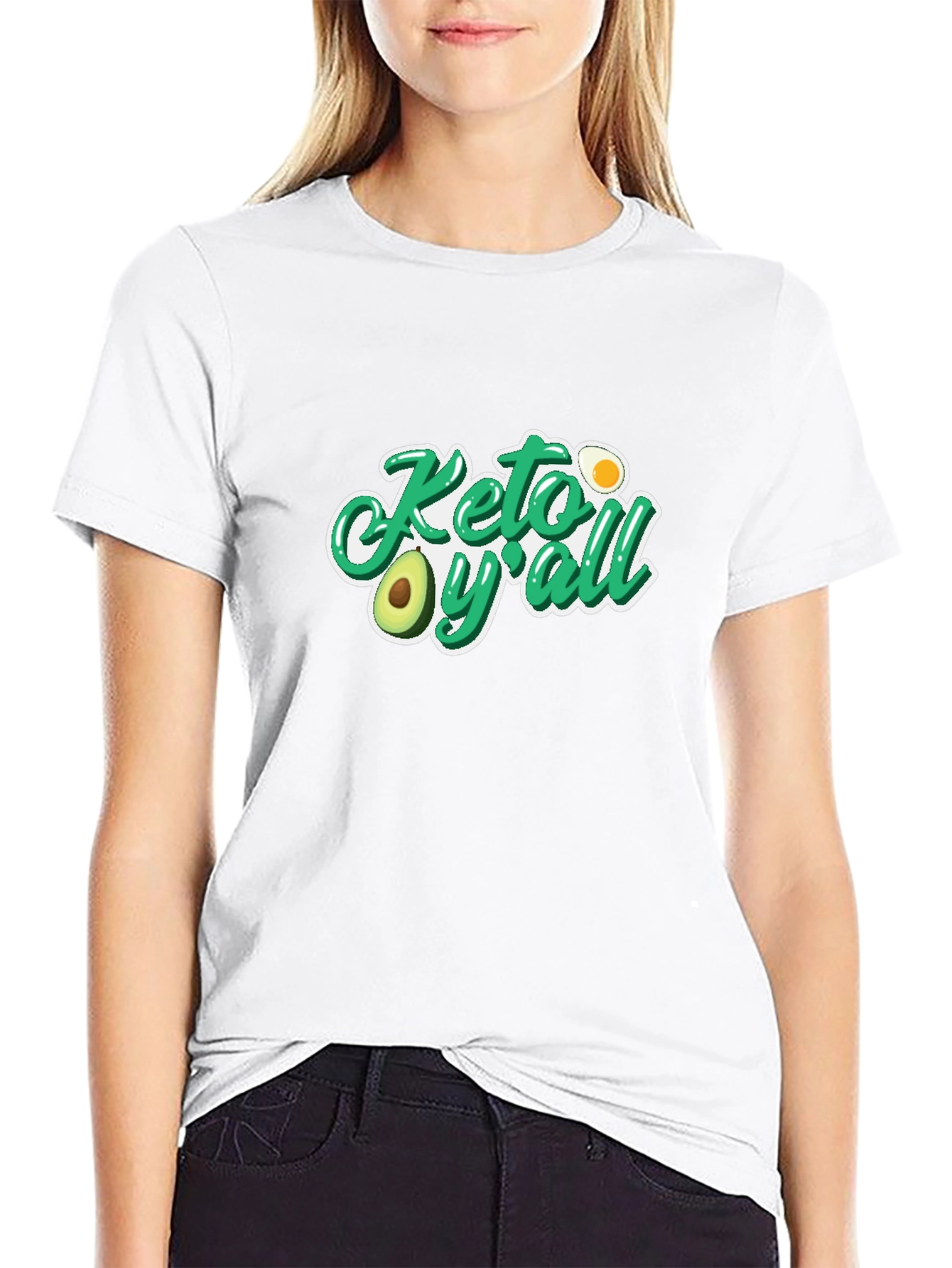 Keto Yall T-Shirt - Soft Black Tee