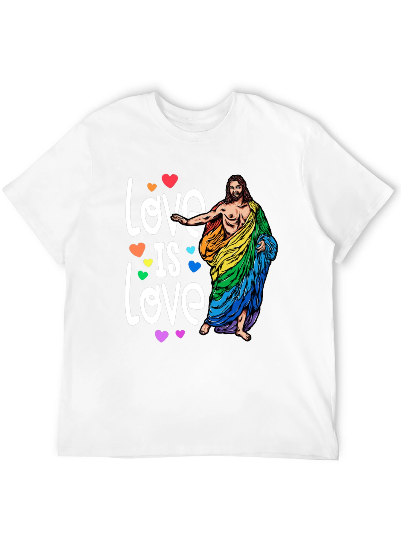 Love is Love LGBT Jesus T-Shirt