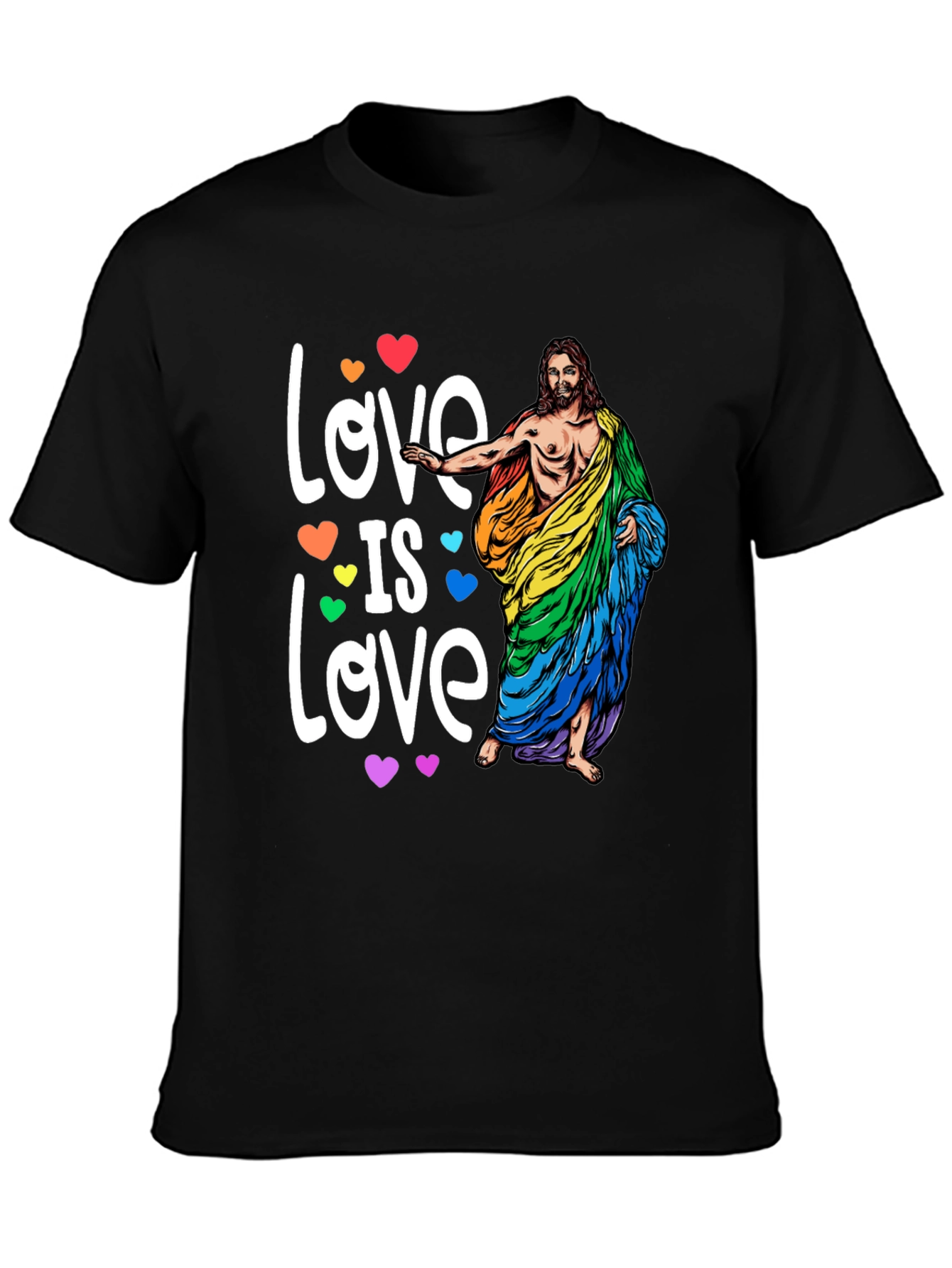 Love is Love LGBT Jesus T-Shirt