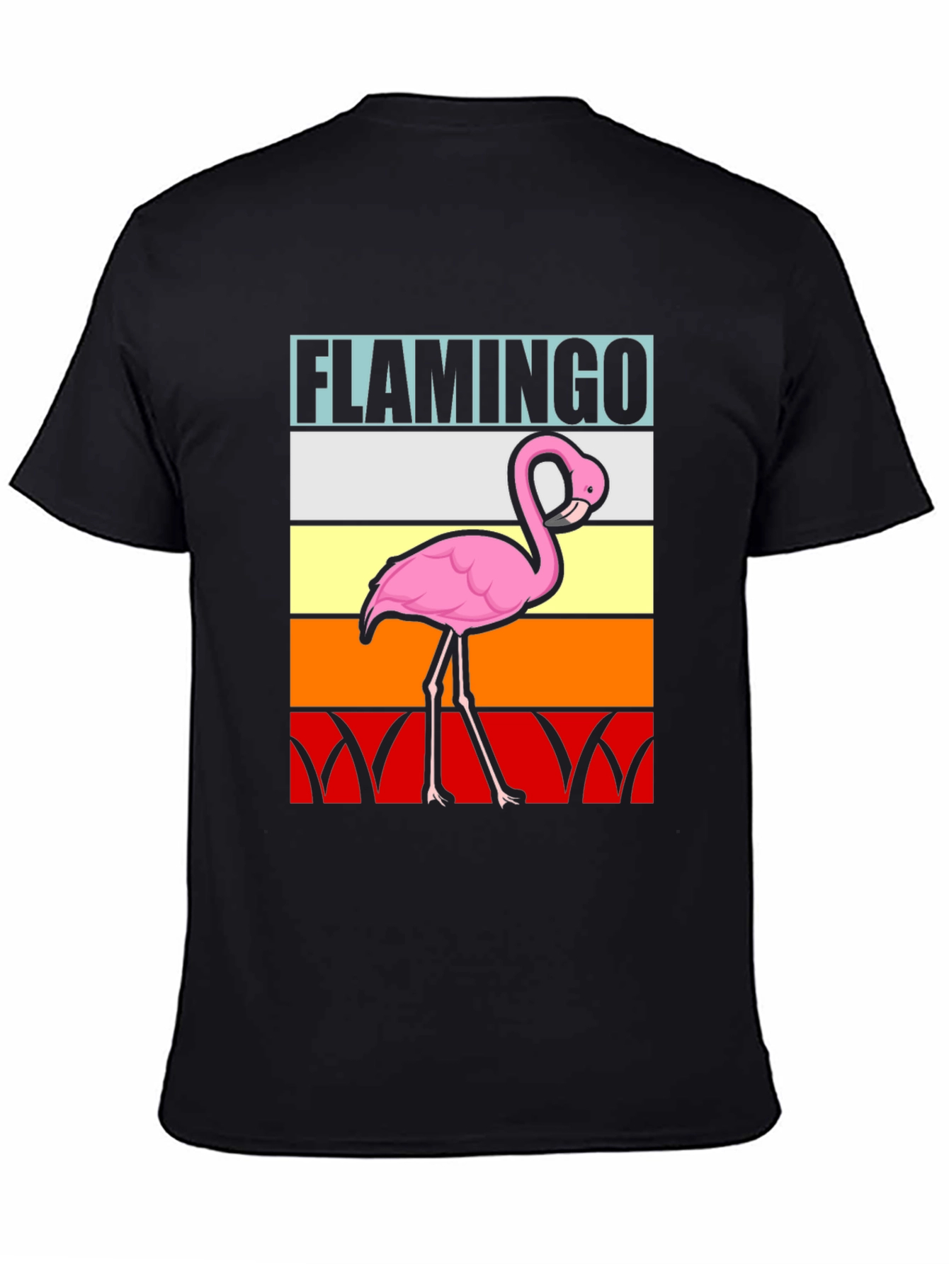 Retro Flamingo Graphic Tee