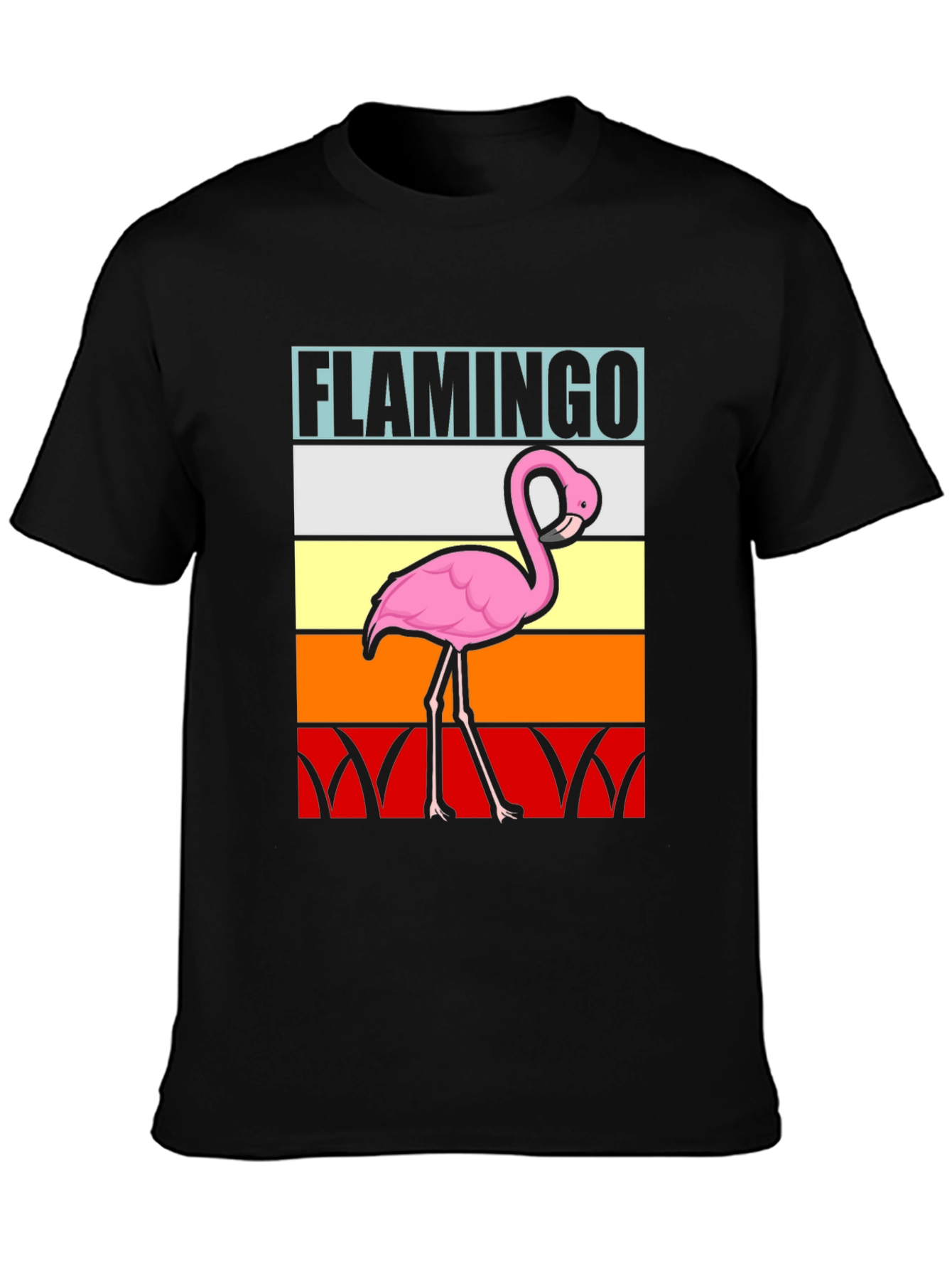Retro Flamingo Graphic Tee
