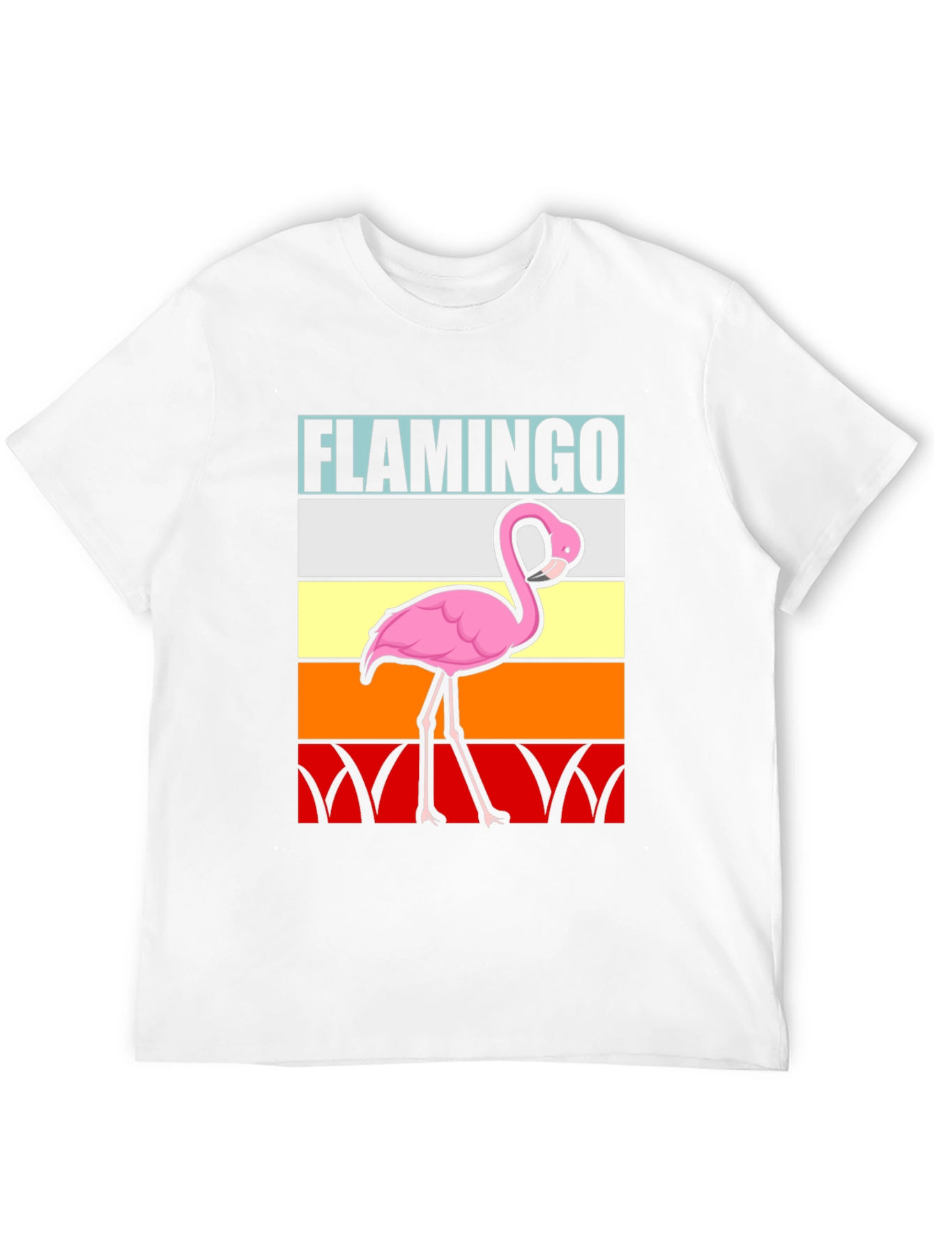 Retro Flamingo Graphic Tee