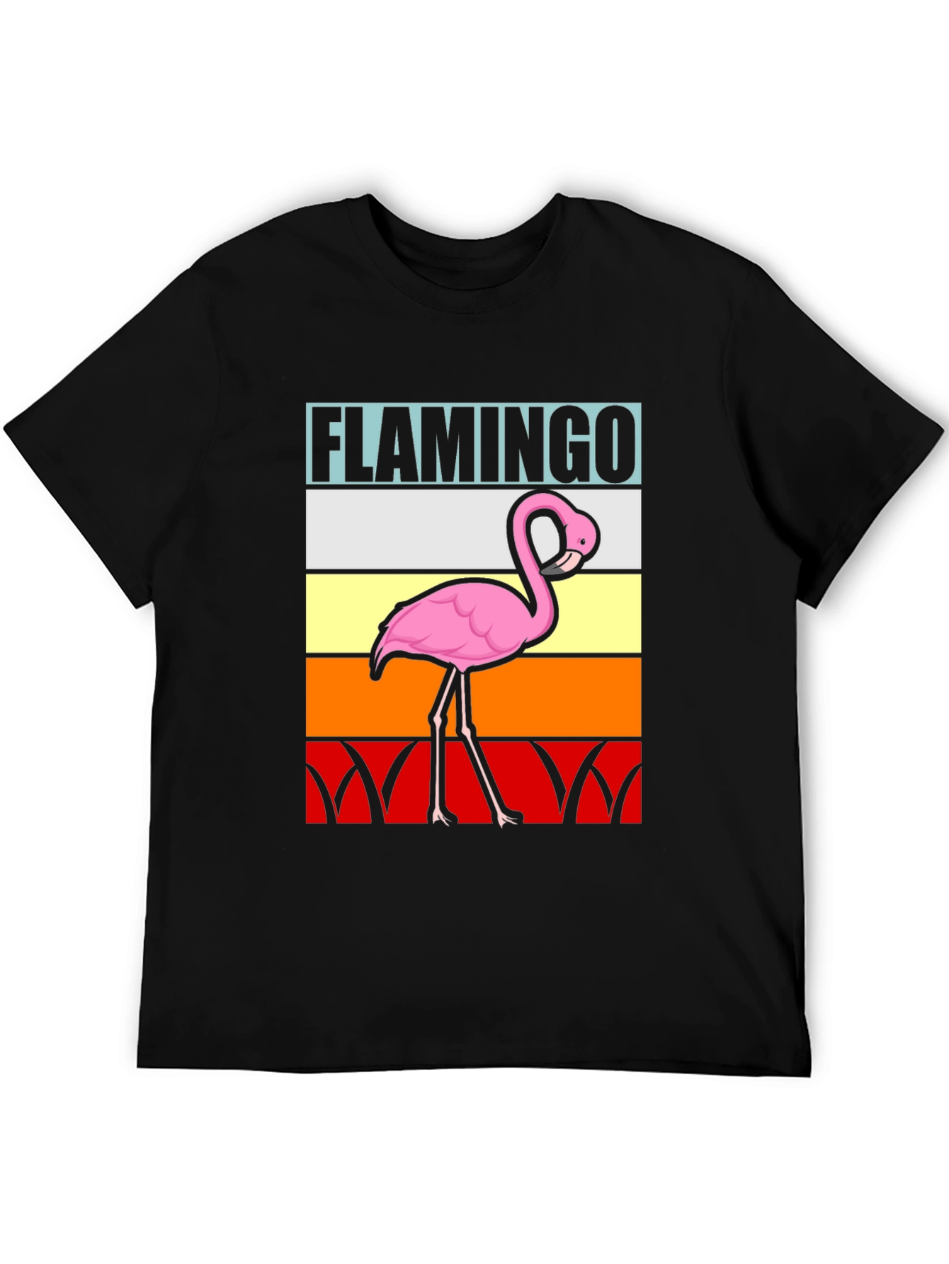 Retro Flamingo Graphic Tee