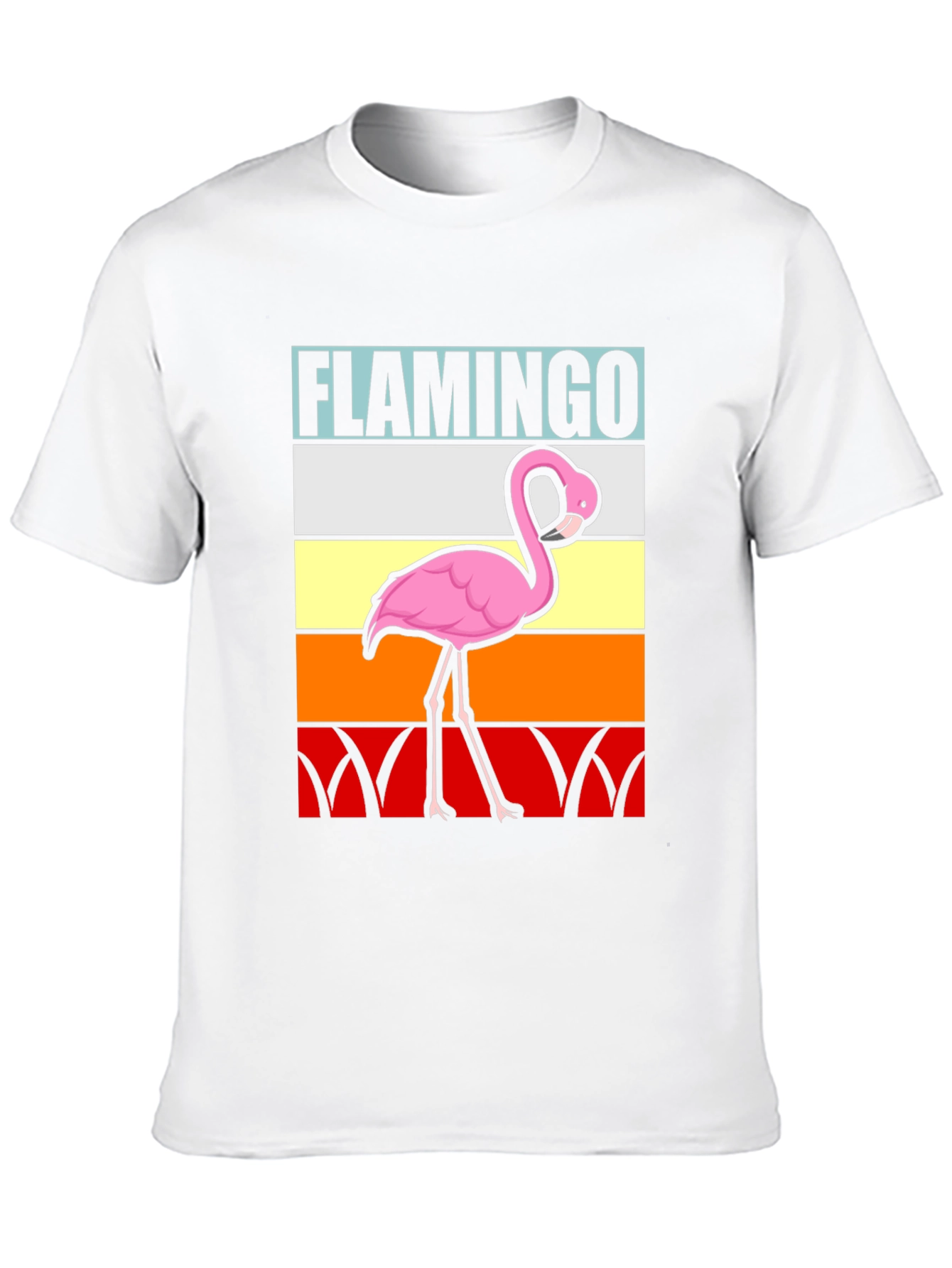 Retro Flamingo Graphic Tee