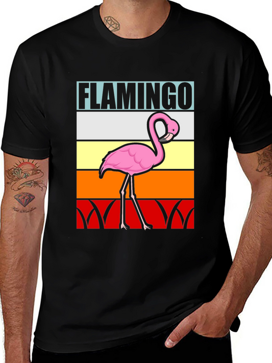 Retro Flamingo Graphic Tee