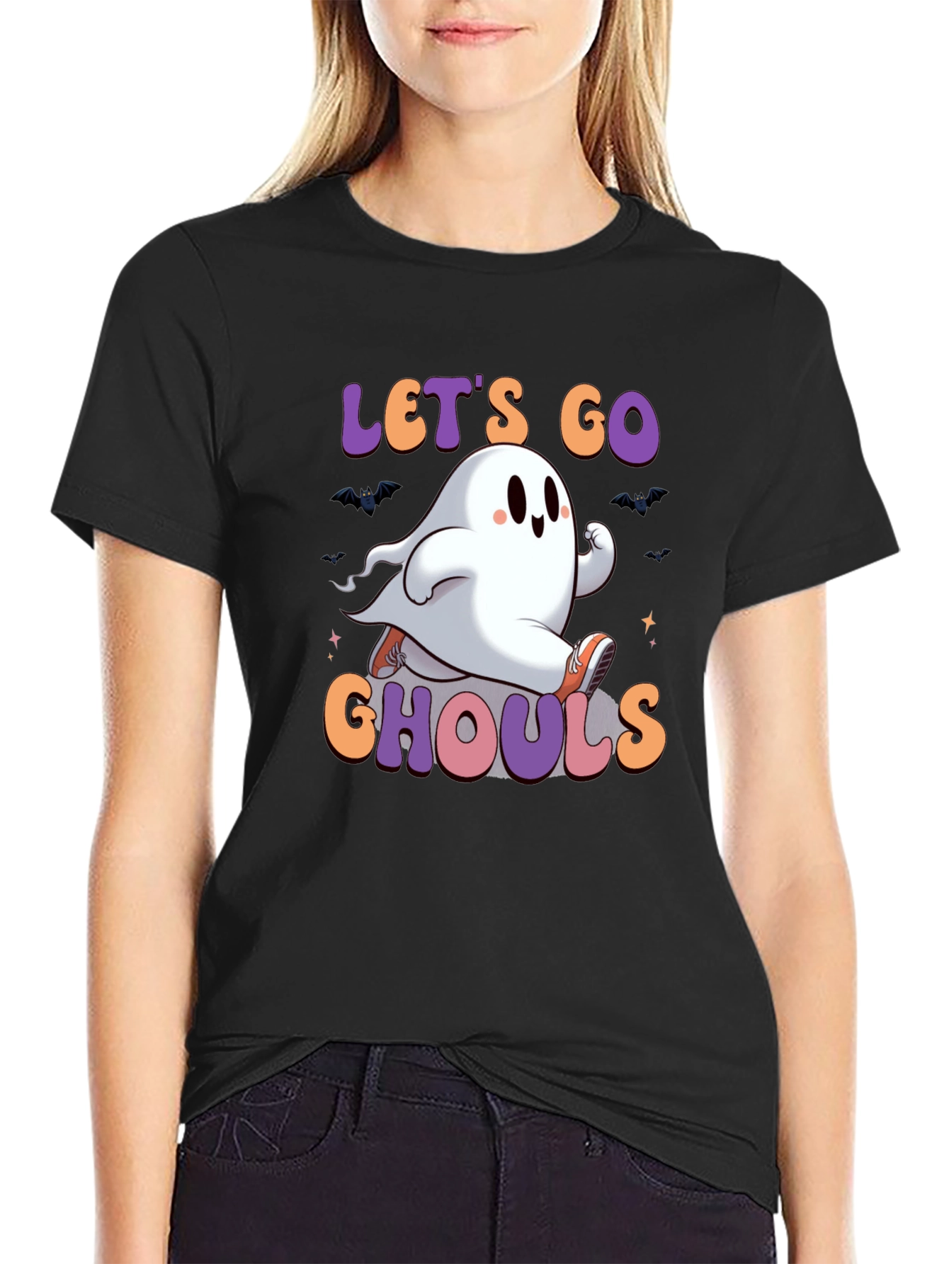 Lets Go Ghouls Graphic Tee
