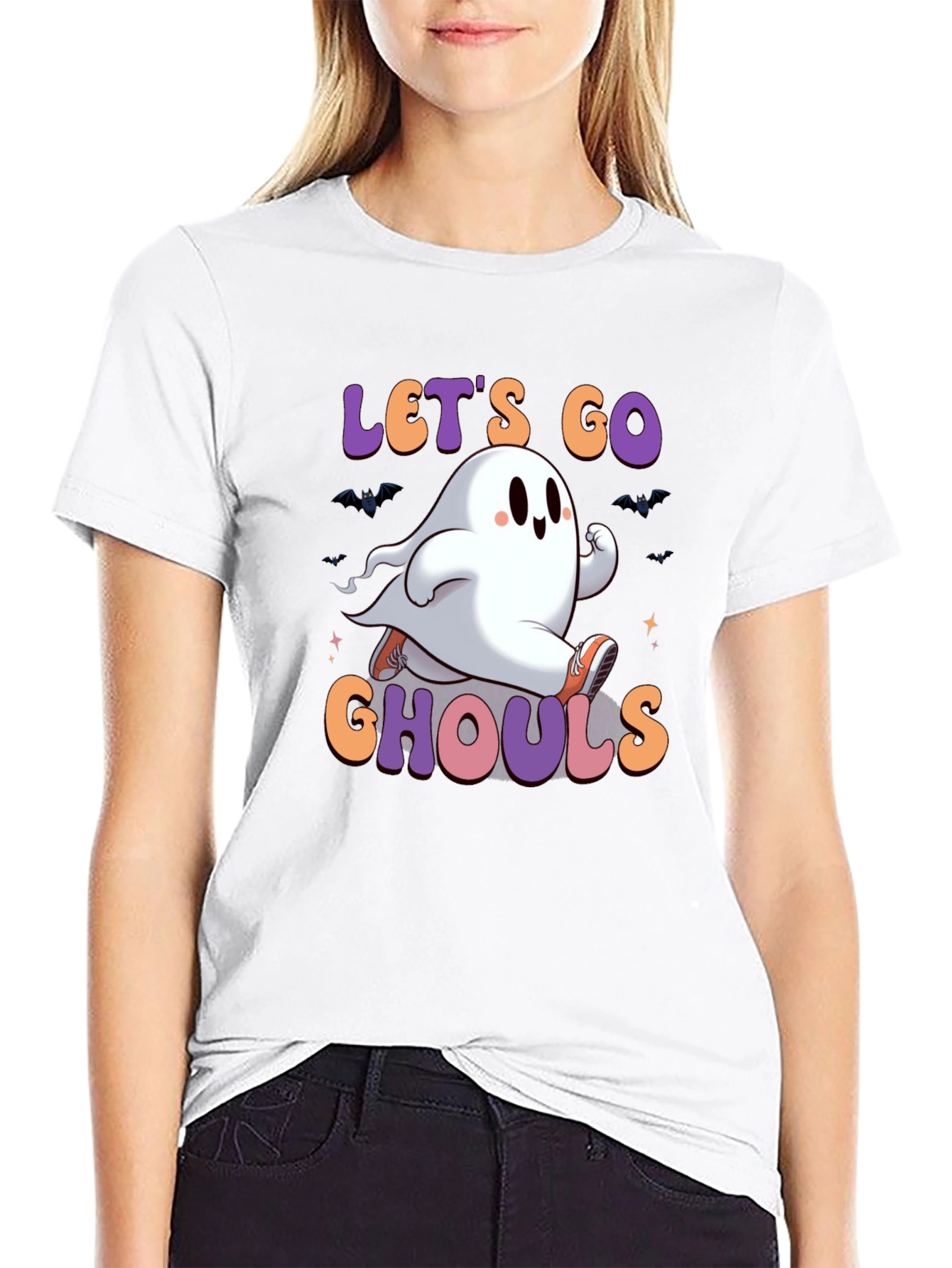 Lets Go Ghouls Graphic Tee