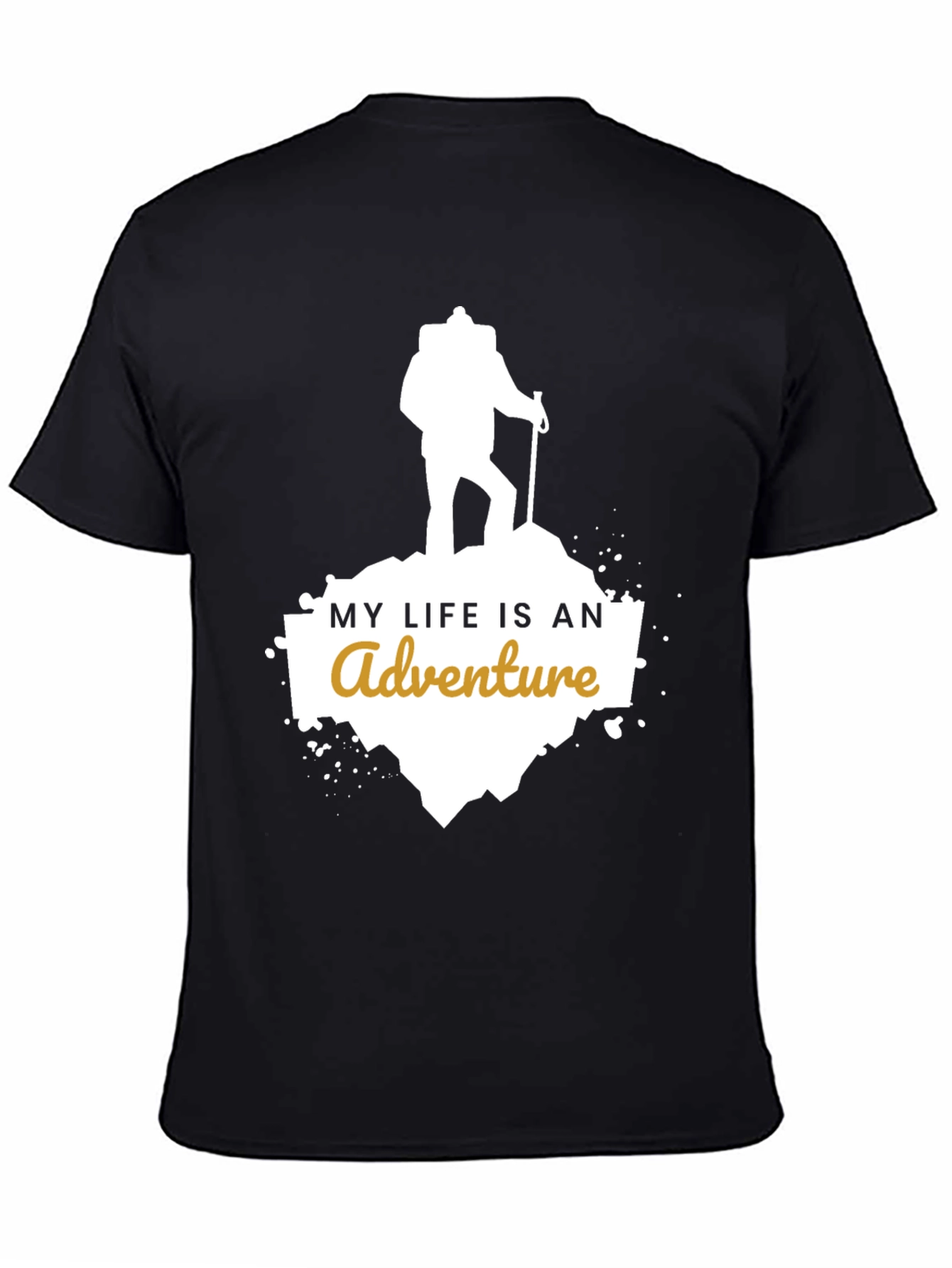 Adventure Seeker Black T-Shirt