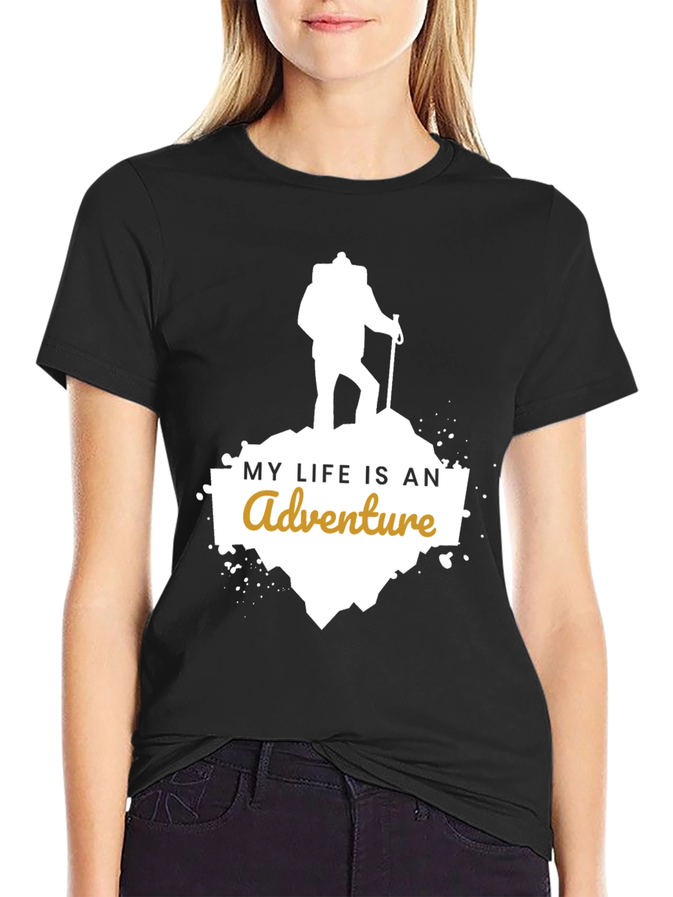 Adventure Seeker Black T-Shirt