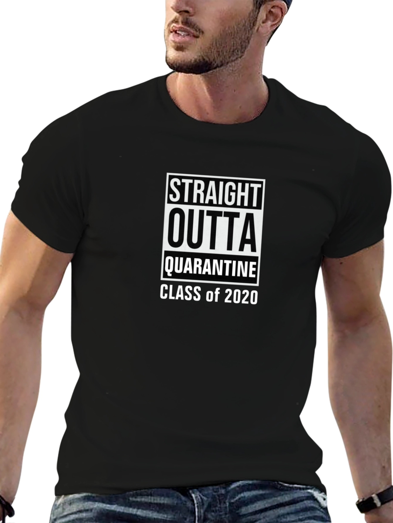 Straight Outta Quarantine Class of 2020 T-Shirt