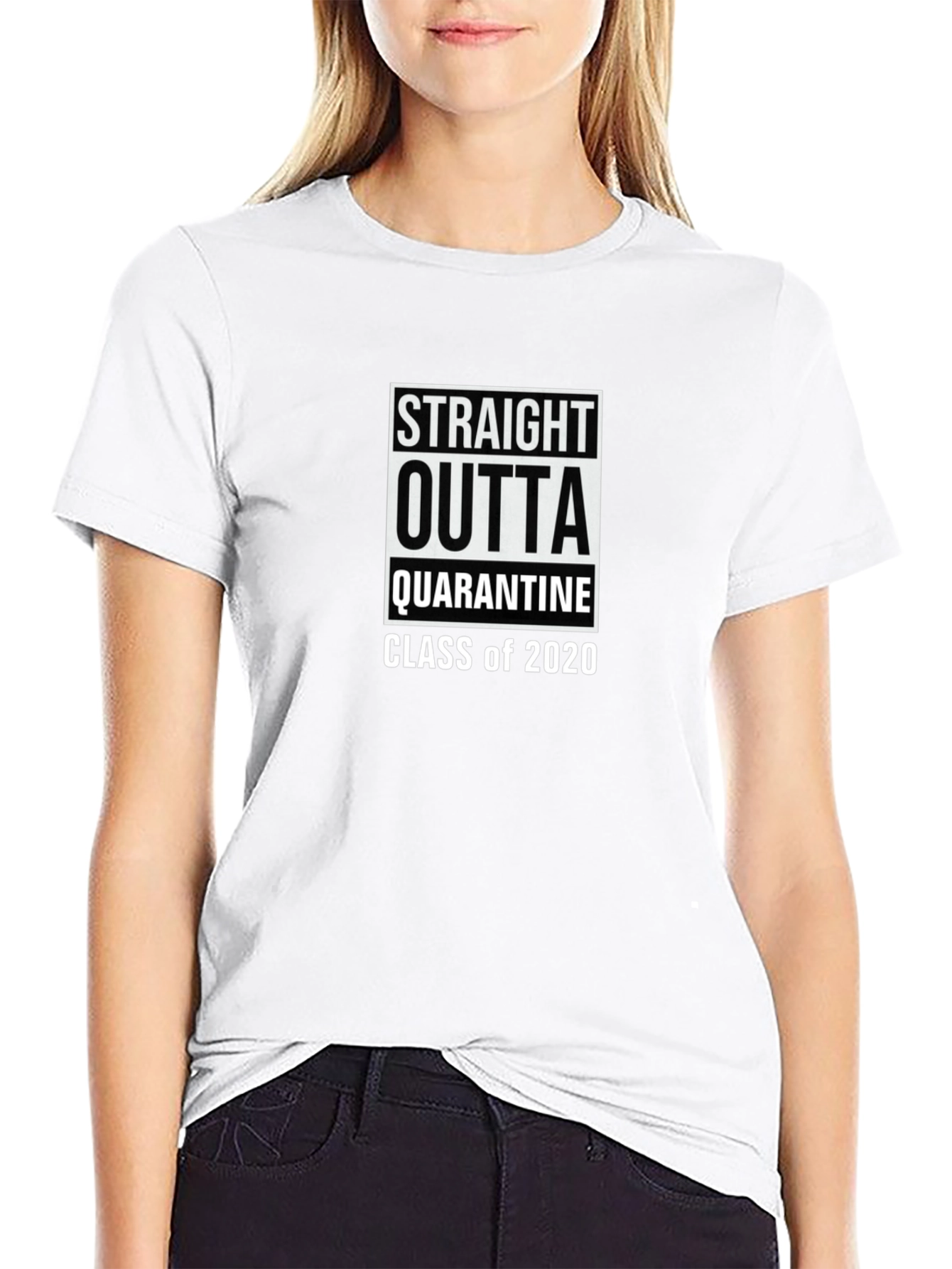 Straight Outta Quarantine Class of 2020 T-Shirt