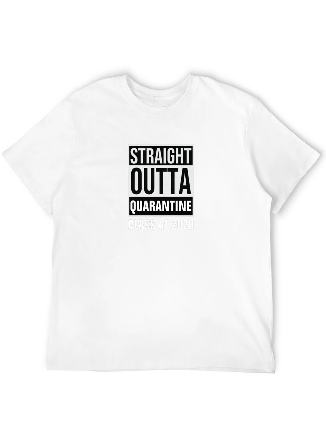 Straight Outta Quarantine Class of 2020 T-Shirt