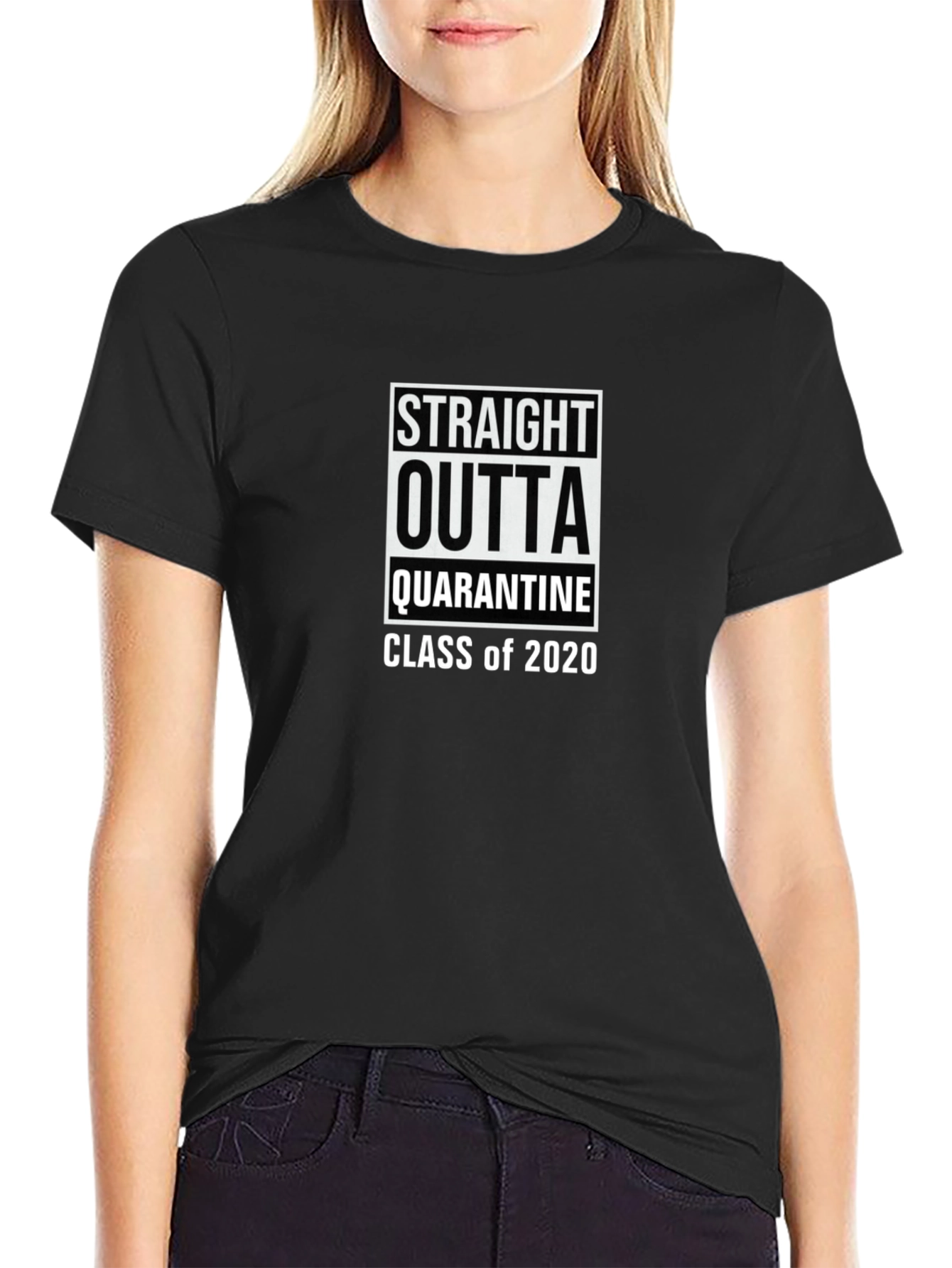 Straight Outta Quarantine Class of 2020 T-Shirt