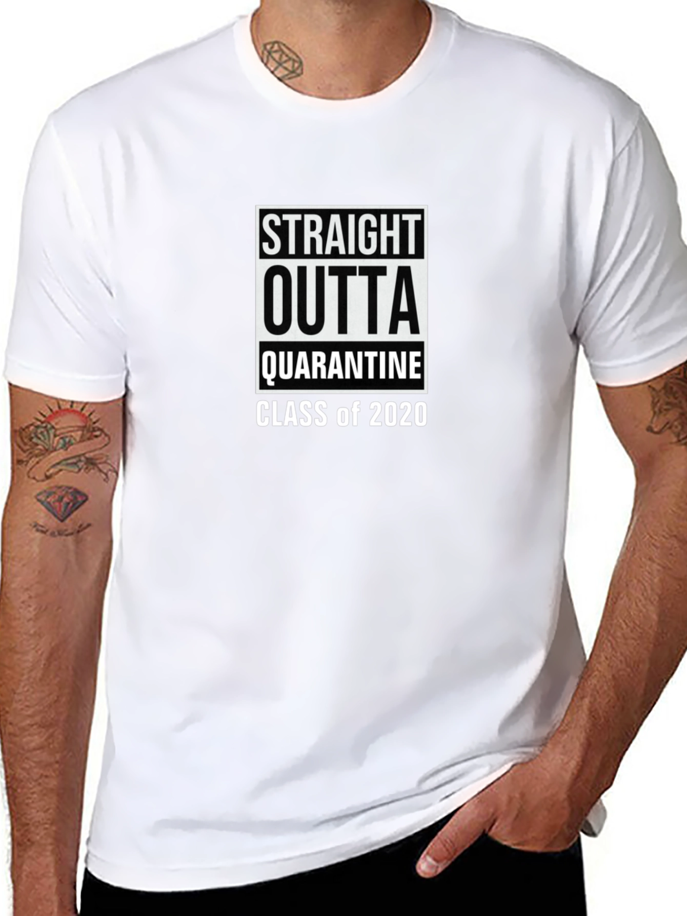 Straight Outta Quarantine Class of 2020 T-Shirt