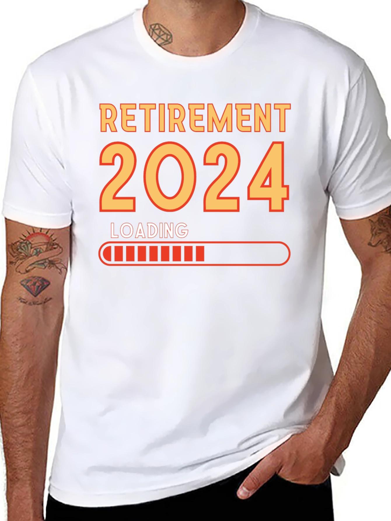 Retirement 2024 Loading T-Shirt