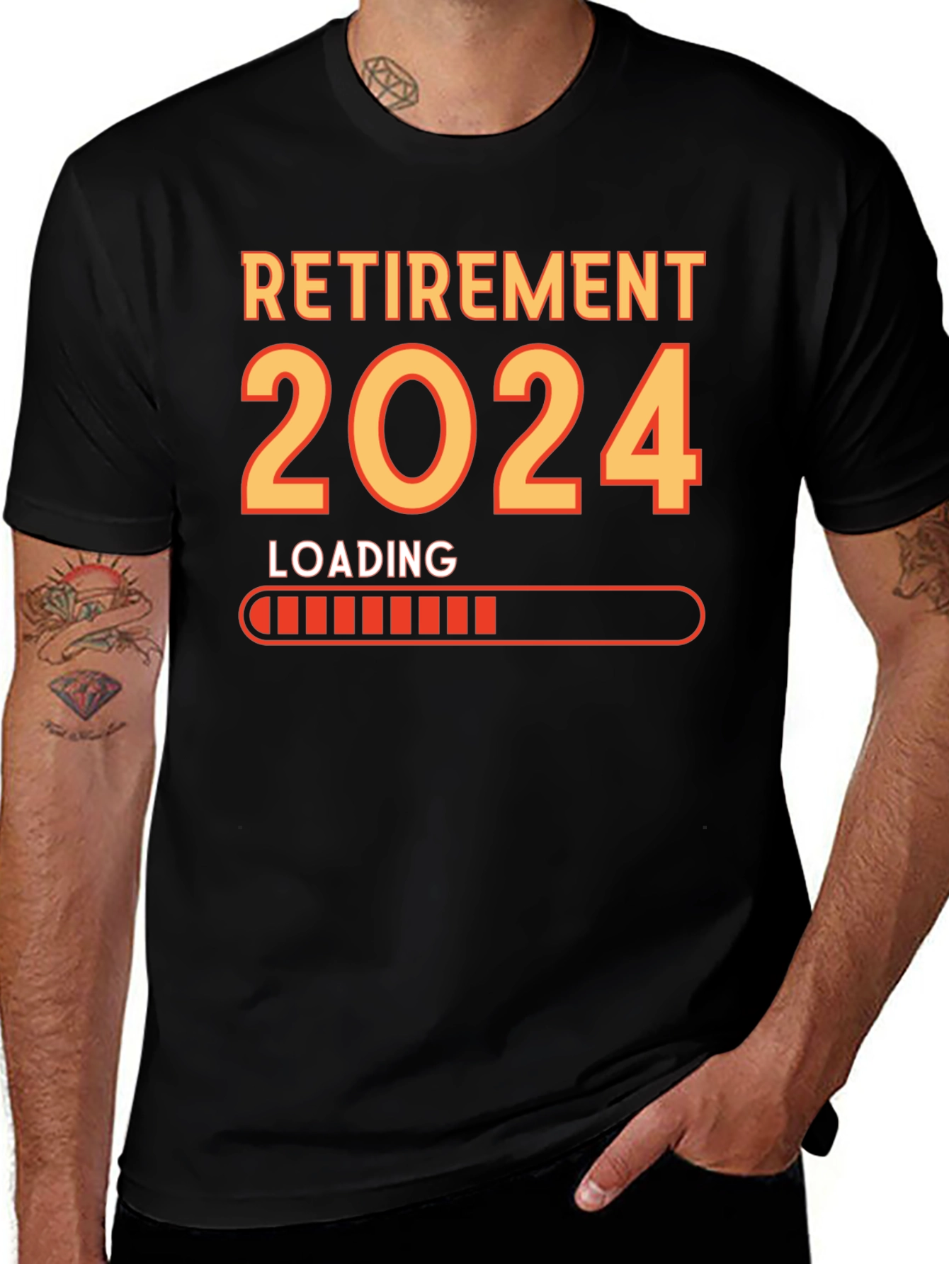 Retirement 2024 Loading T-Shirt