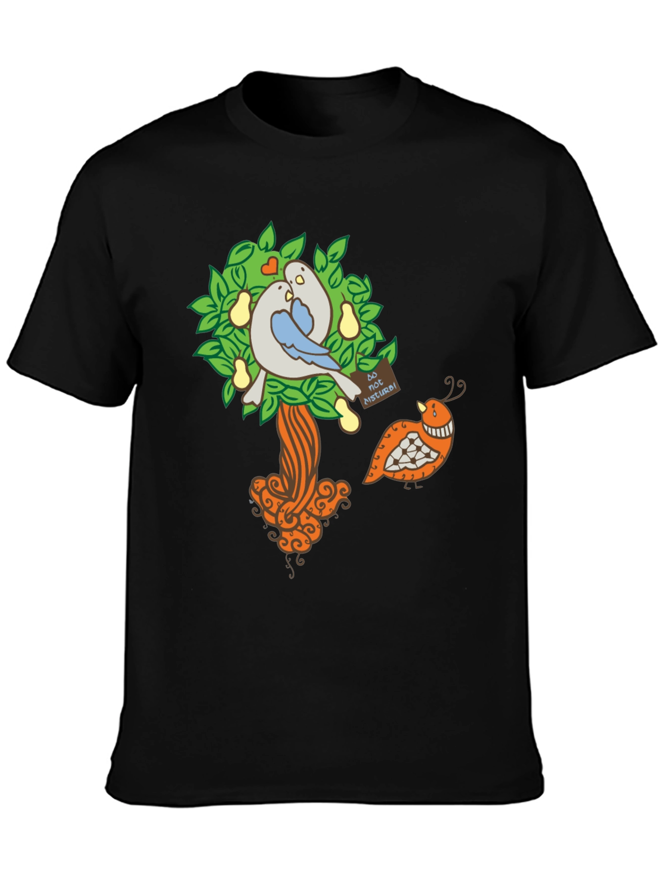 Bird Tree Graphic T-Shirt - Unique Design