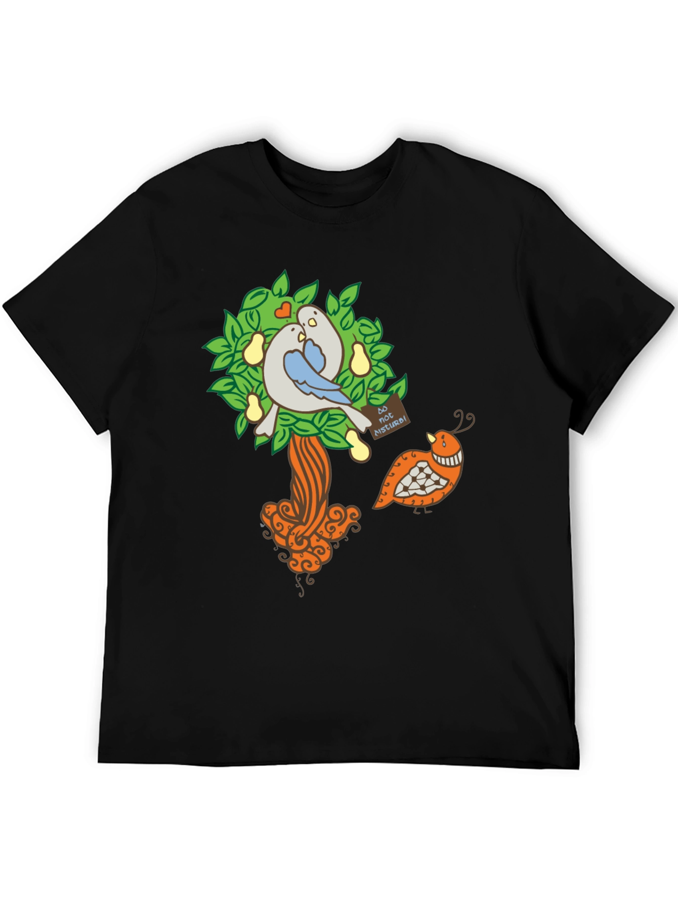 Bird Tree Graphic T-Shirt - Unique Design