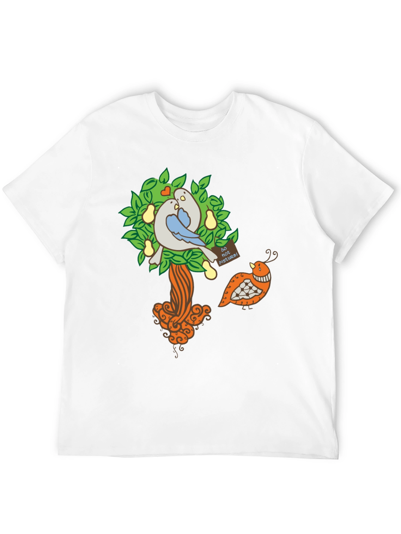 Bird Tree Graphic T-Shirt - Unique Design