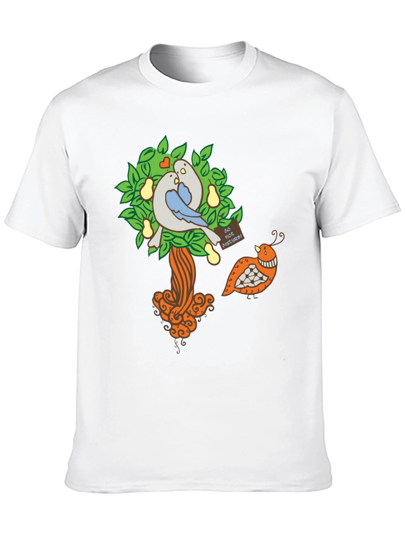 Bird Tree Graphic T-Shirt - Unique Design
