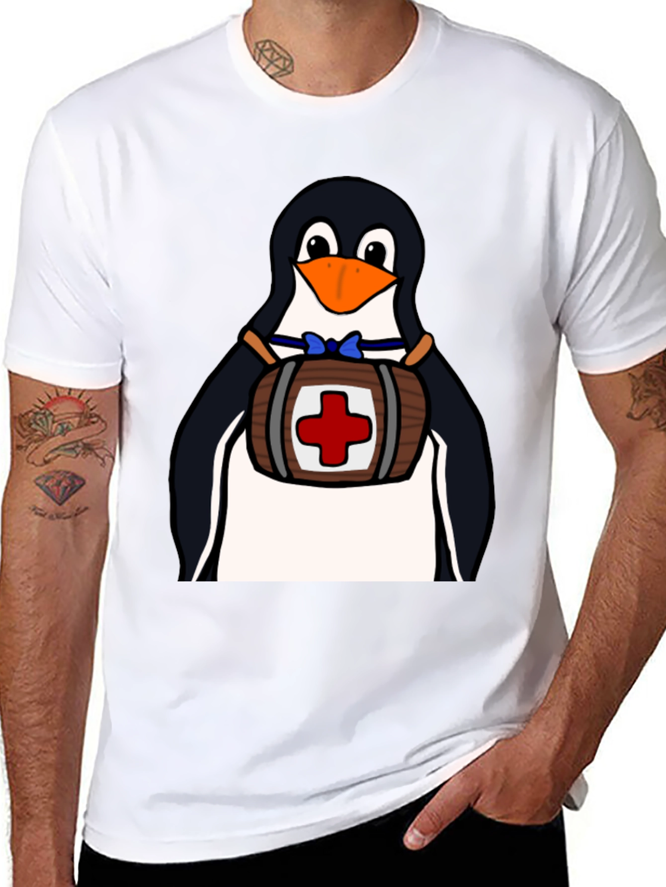 Black Penguin Medic T-Shirt