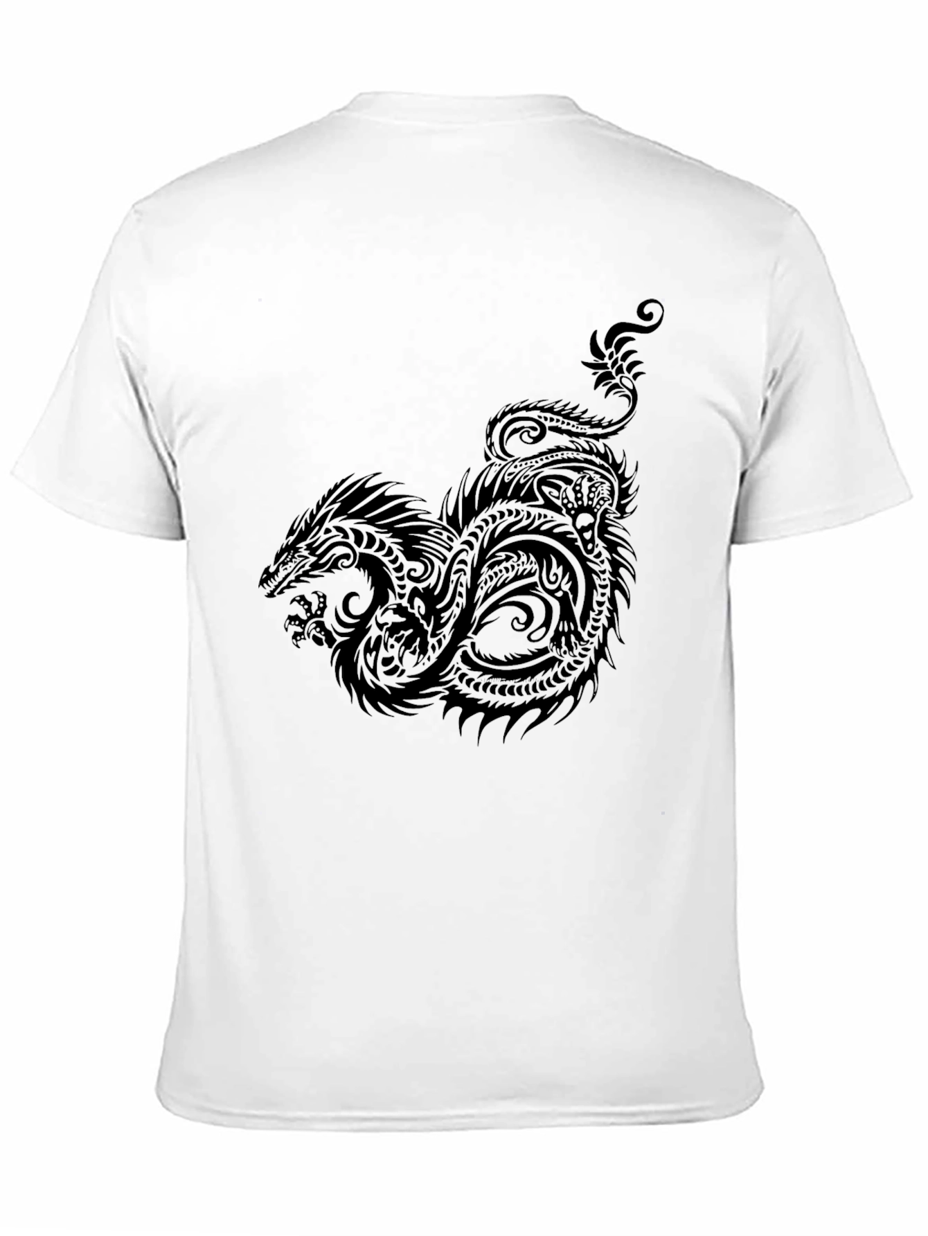Black Dragon Graphic Tee - Mens Short Sleeve