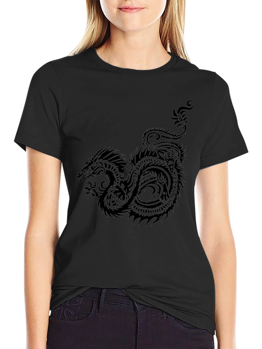 Black Dragon Graphic Tee - Mens Short Sleeve