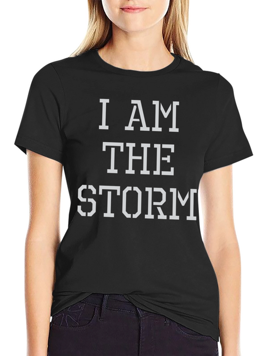 I Am The Storm T-Shirt - Black Graphic Tee