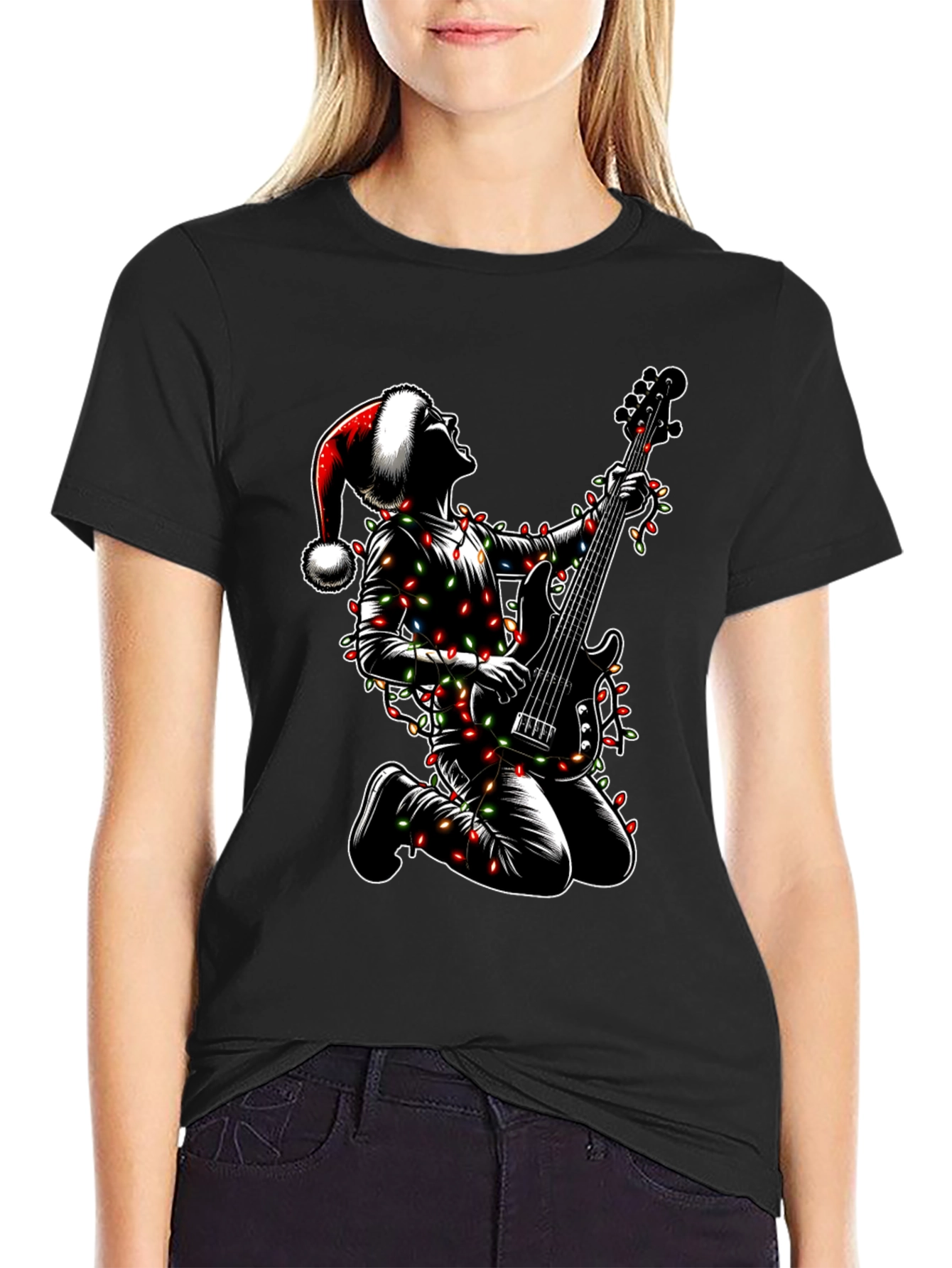 Christmas Rocker Graphic T-Shirt