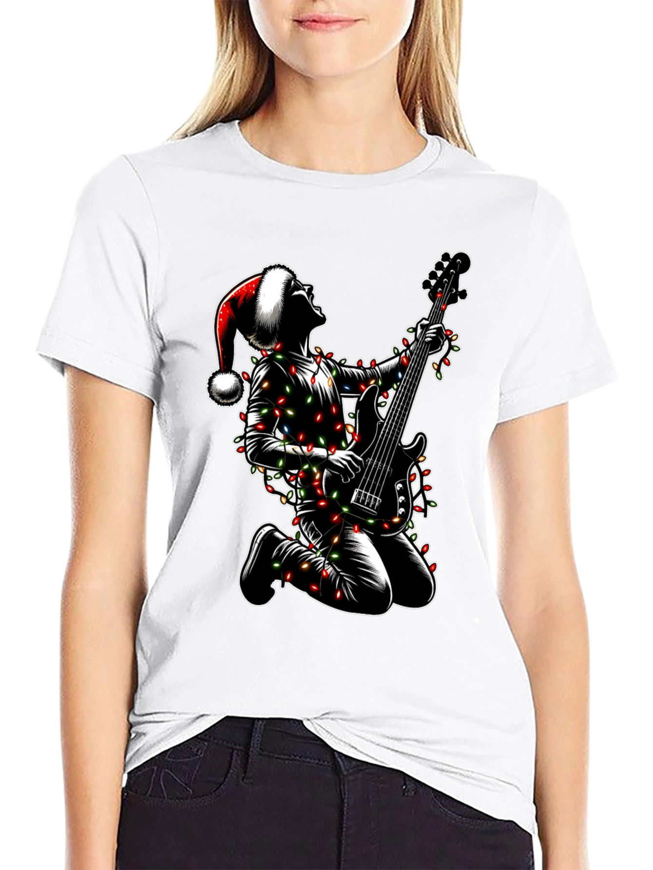 Christmas Rocker Graphic T-Shirt