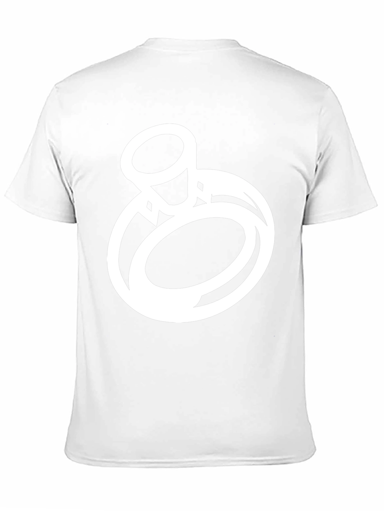 Ring Graphic Tee - Stylish Mens Black T-Shirt