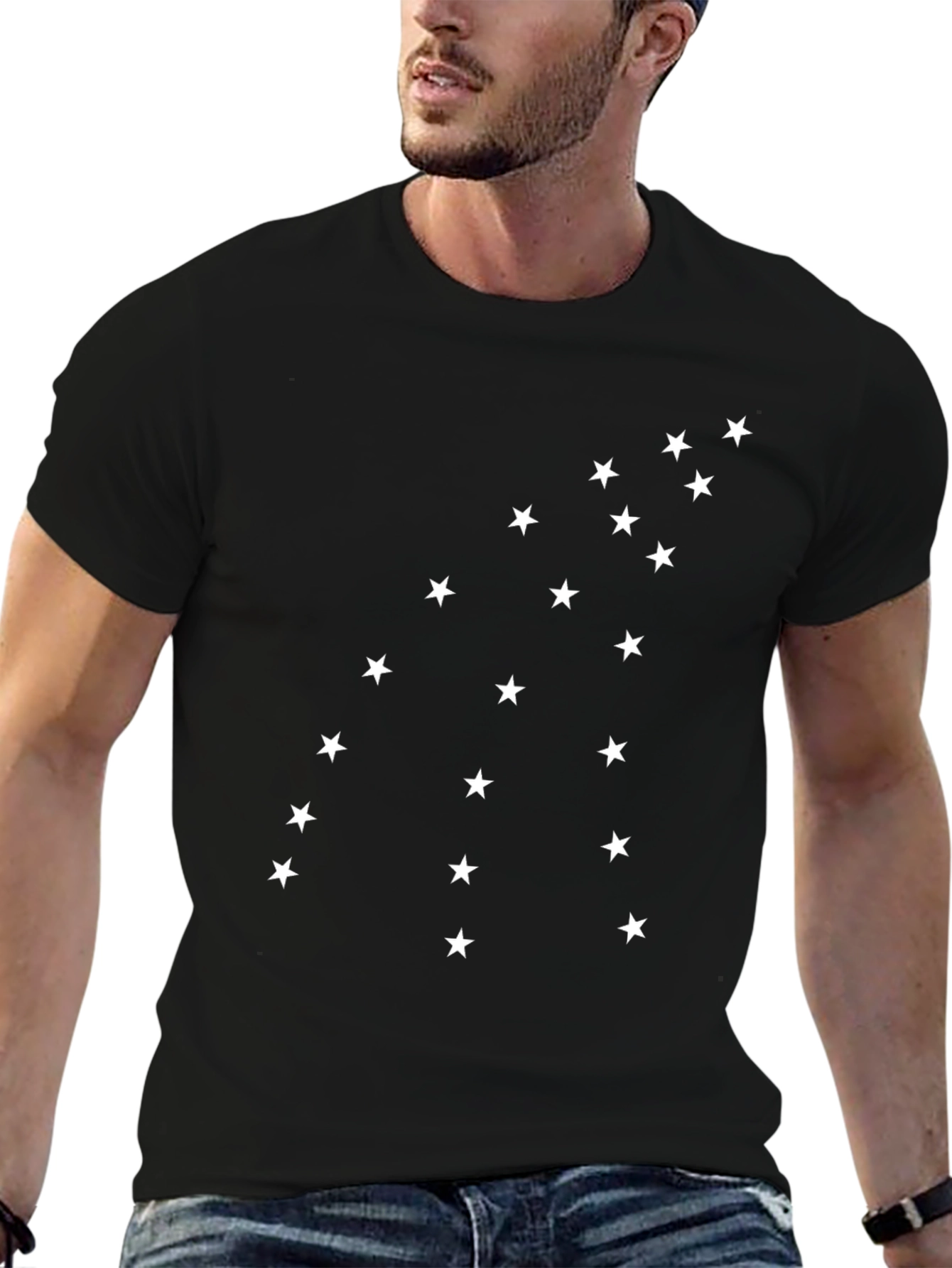 Alaska Constellation Graphic Tee - Black