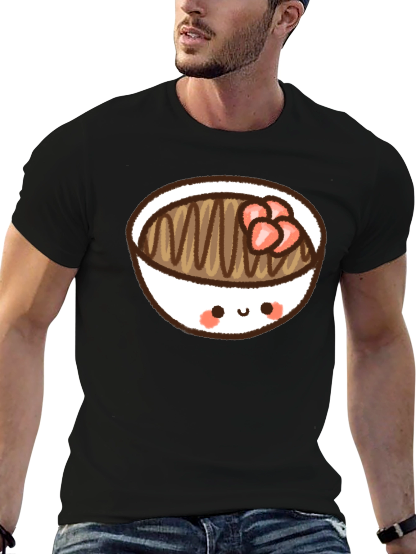 Kawaii Dessert Bowl Graphic Tee