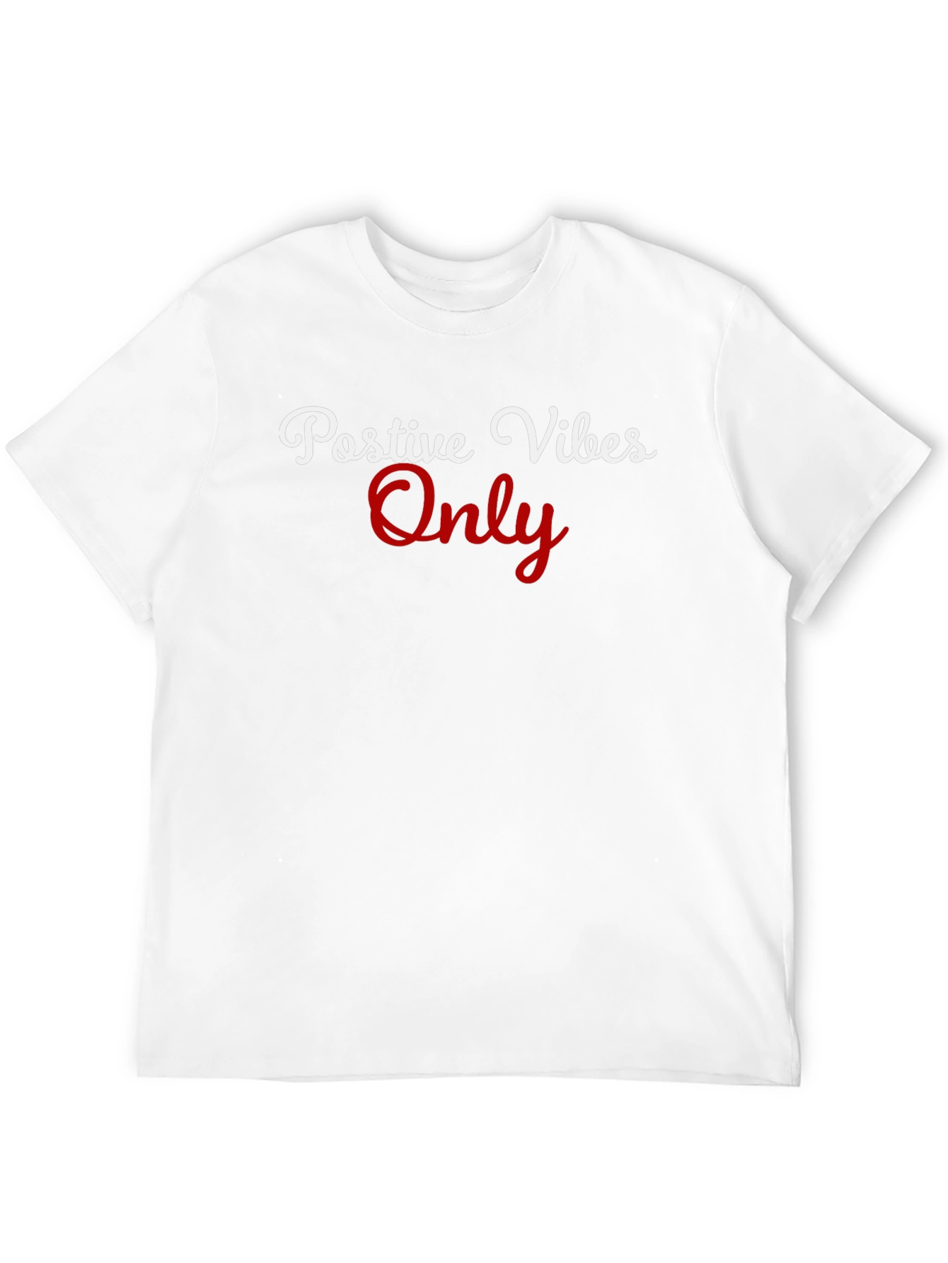 Positive Vibes Only Graphic T-Shirt