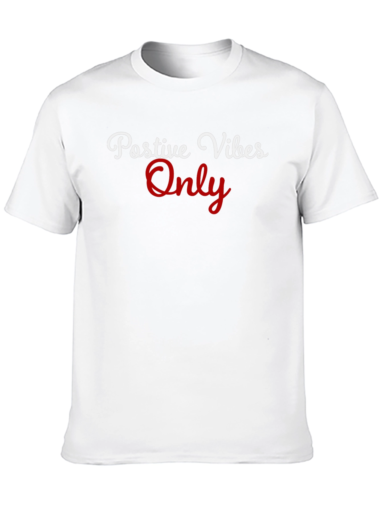 Positive Vibes Only Graphic T-Shirt