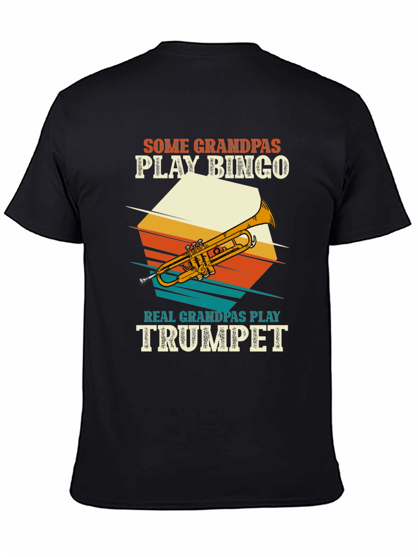 Grandpas Trumpet Tee: Musicians Gift