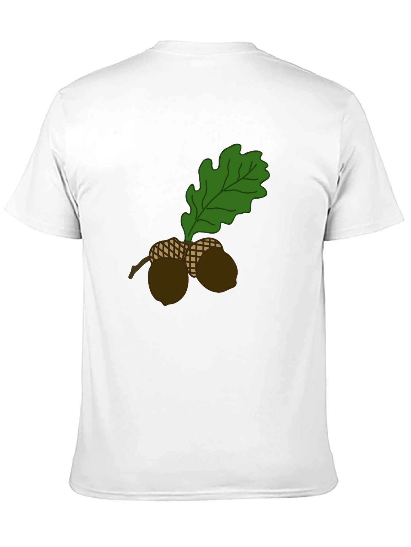 Nature Inspired Acorn Graphic T-Shirt