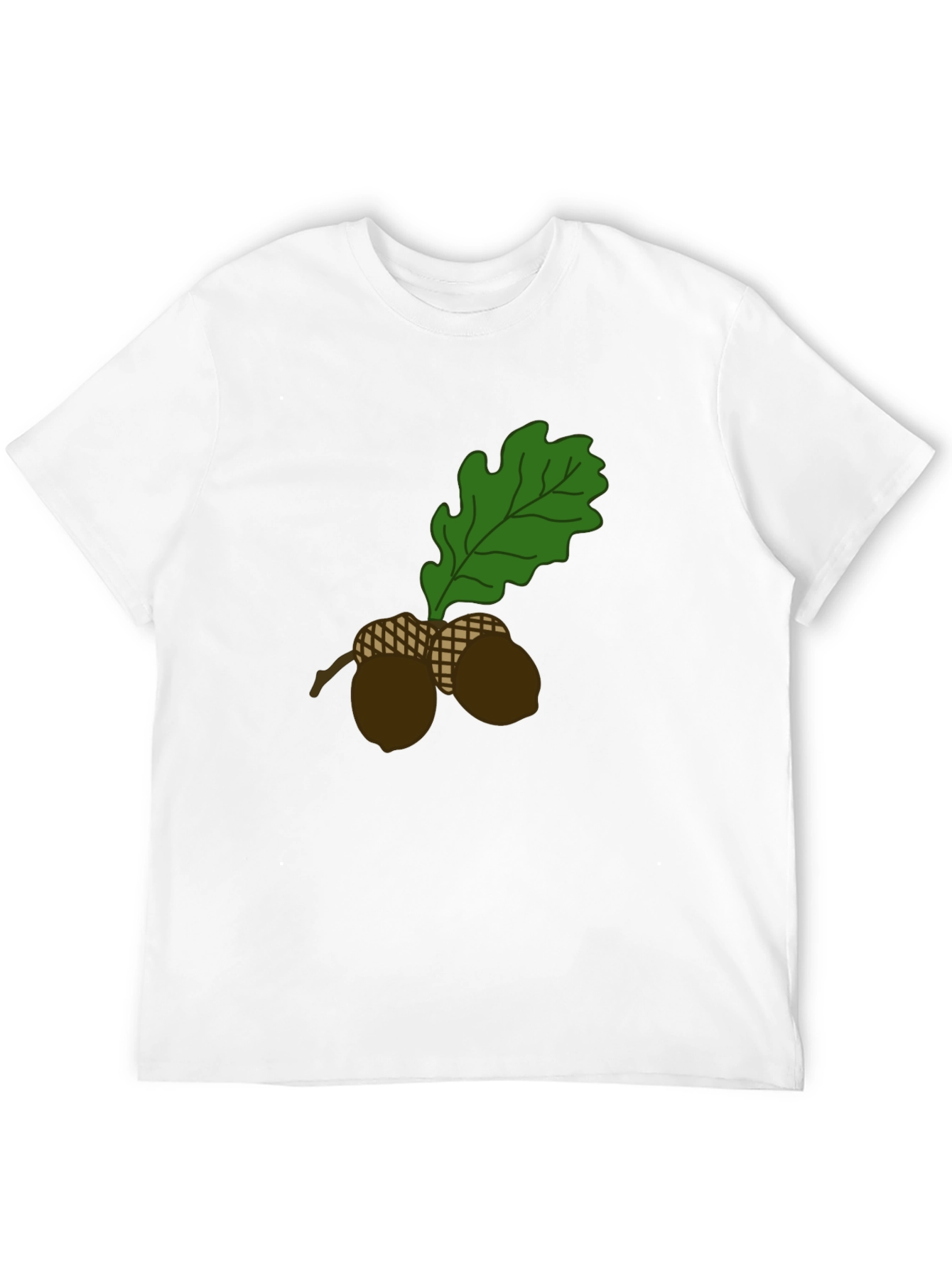 Nature Inspired Acorn Graphic T-Shirt