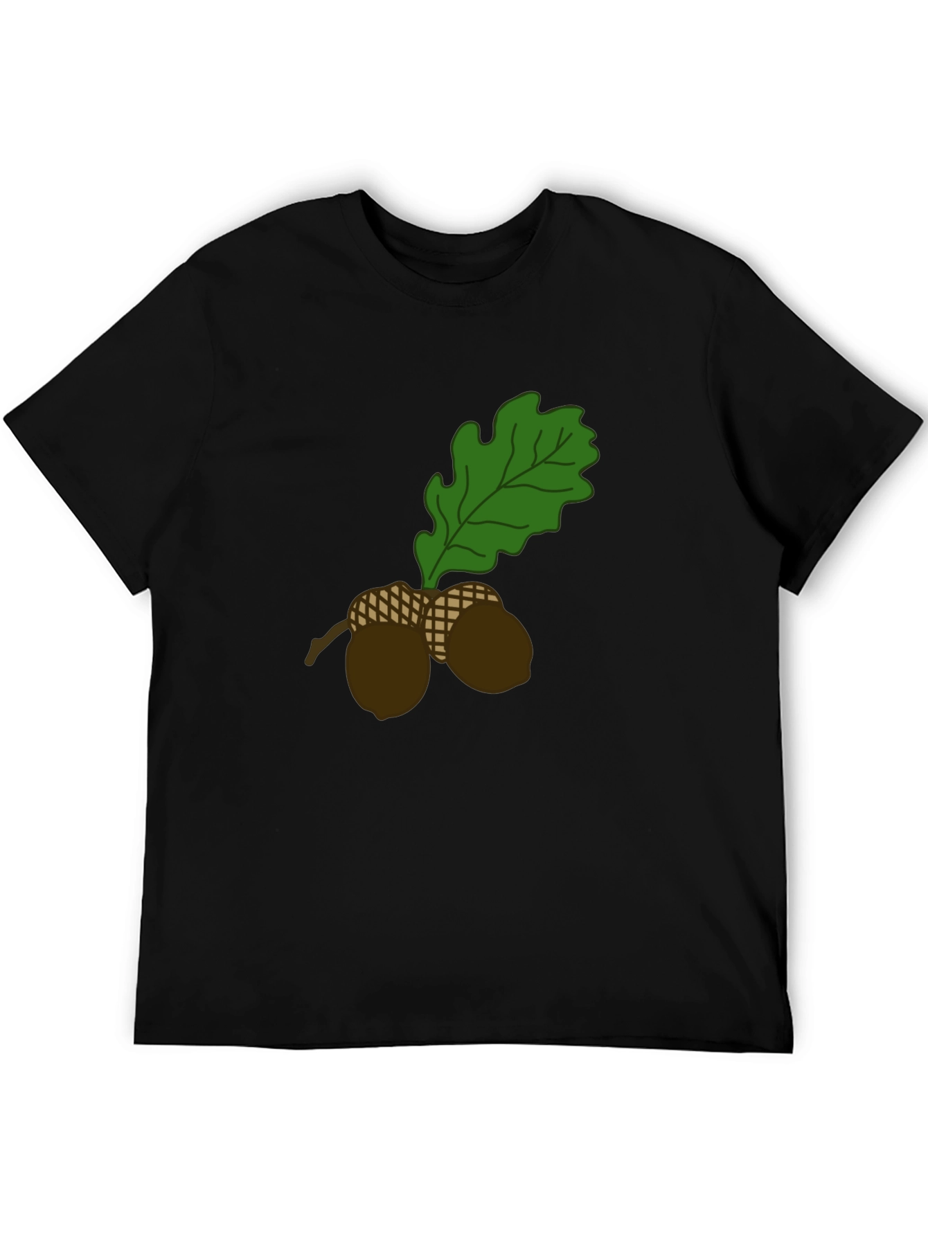 Nature Inspired Acorn Graphic T-Shirt