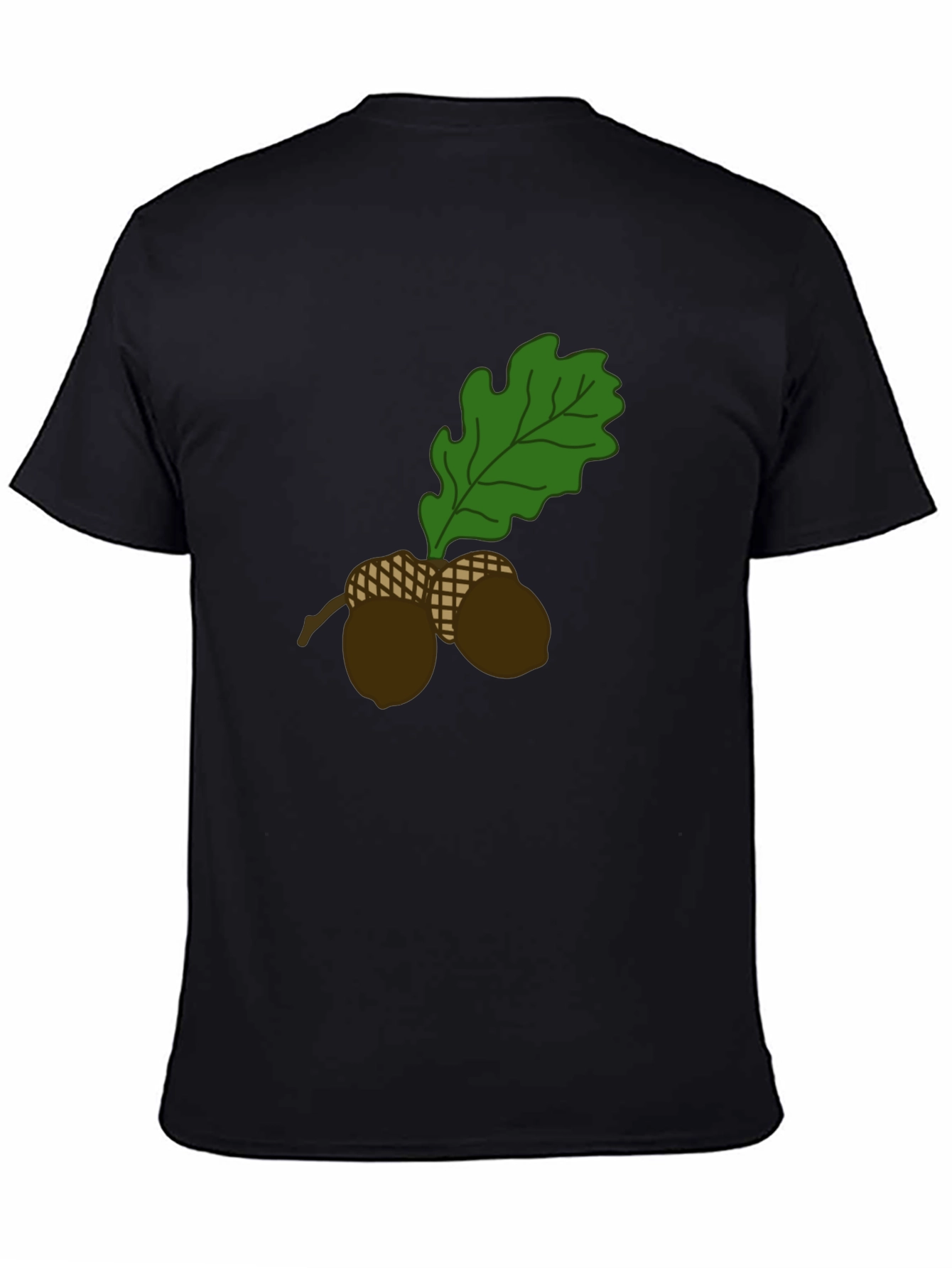 Nature Inspired Acorn Graphic T-Shirt