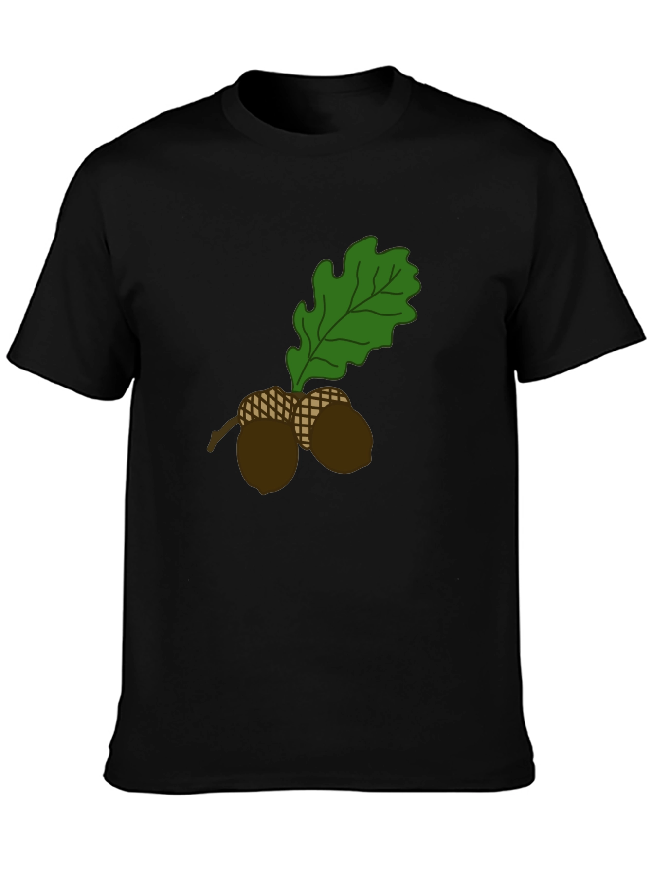 Nature Inspired Acorn Graphic T-Shirt