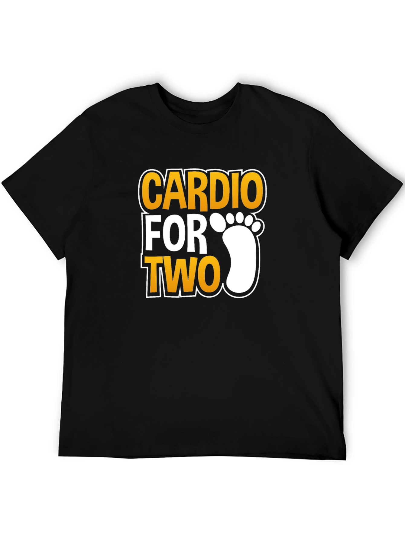 Cardio For Two T-Shirt - Pregnancy Announcement Tee