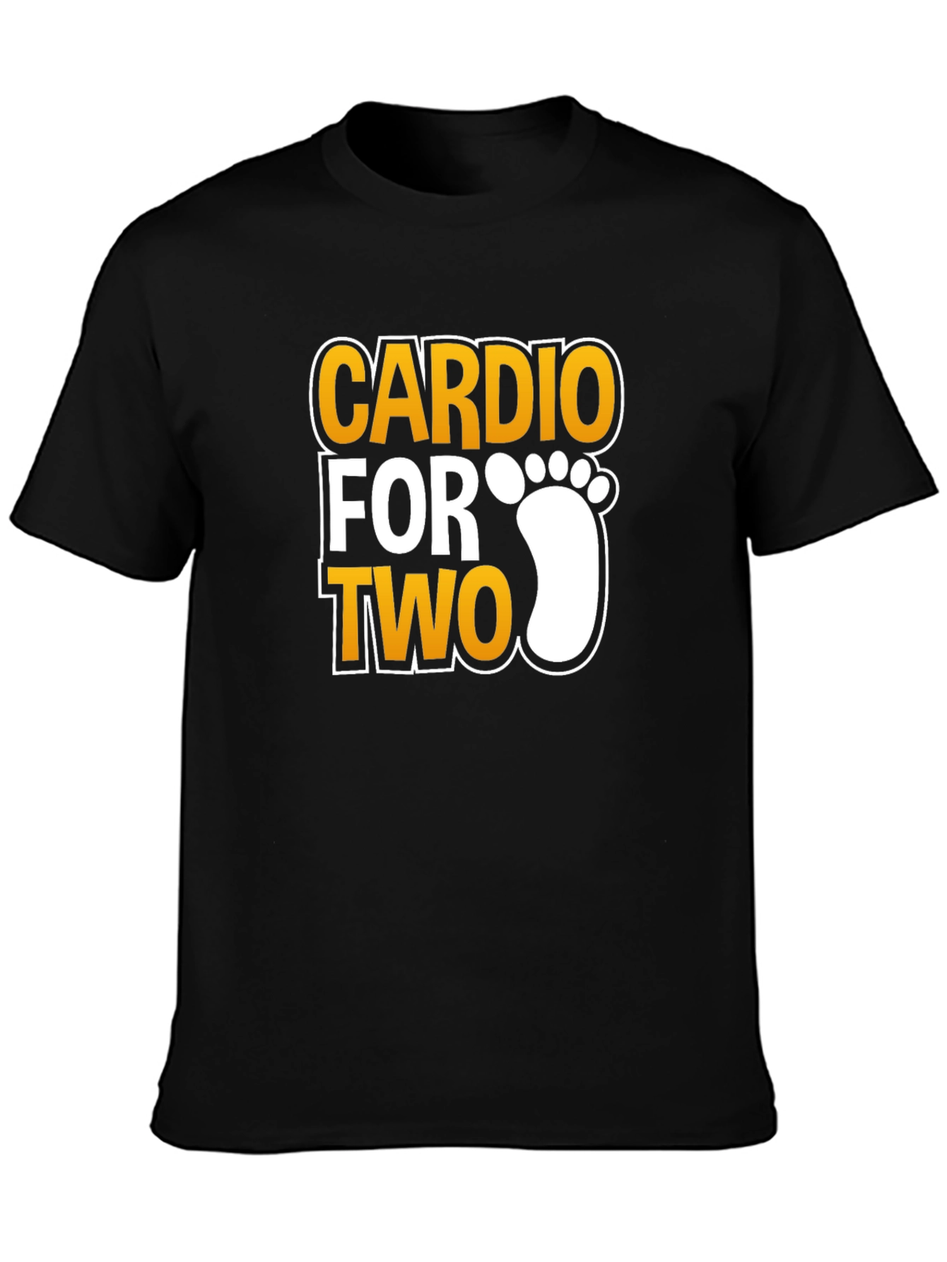 Cardio For Two T-Shirt - Pregnancy Announcement Tee